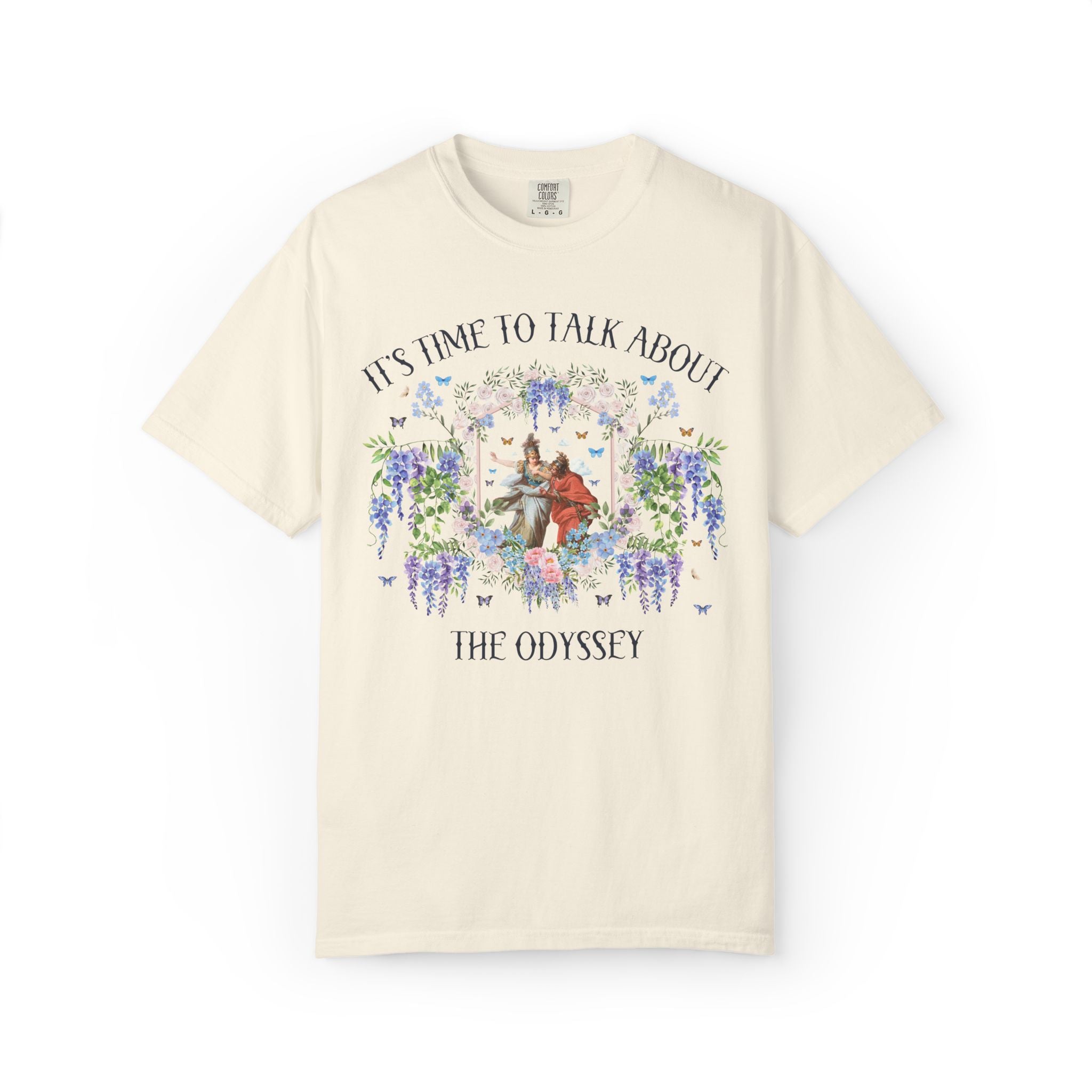 The Odyssey Art History Buff Tee Shirt: Ancient Greek Mythology History Buff T-Shirt, Homer Ancient Classic Literature, Poetry Major Gift