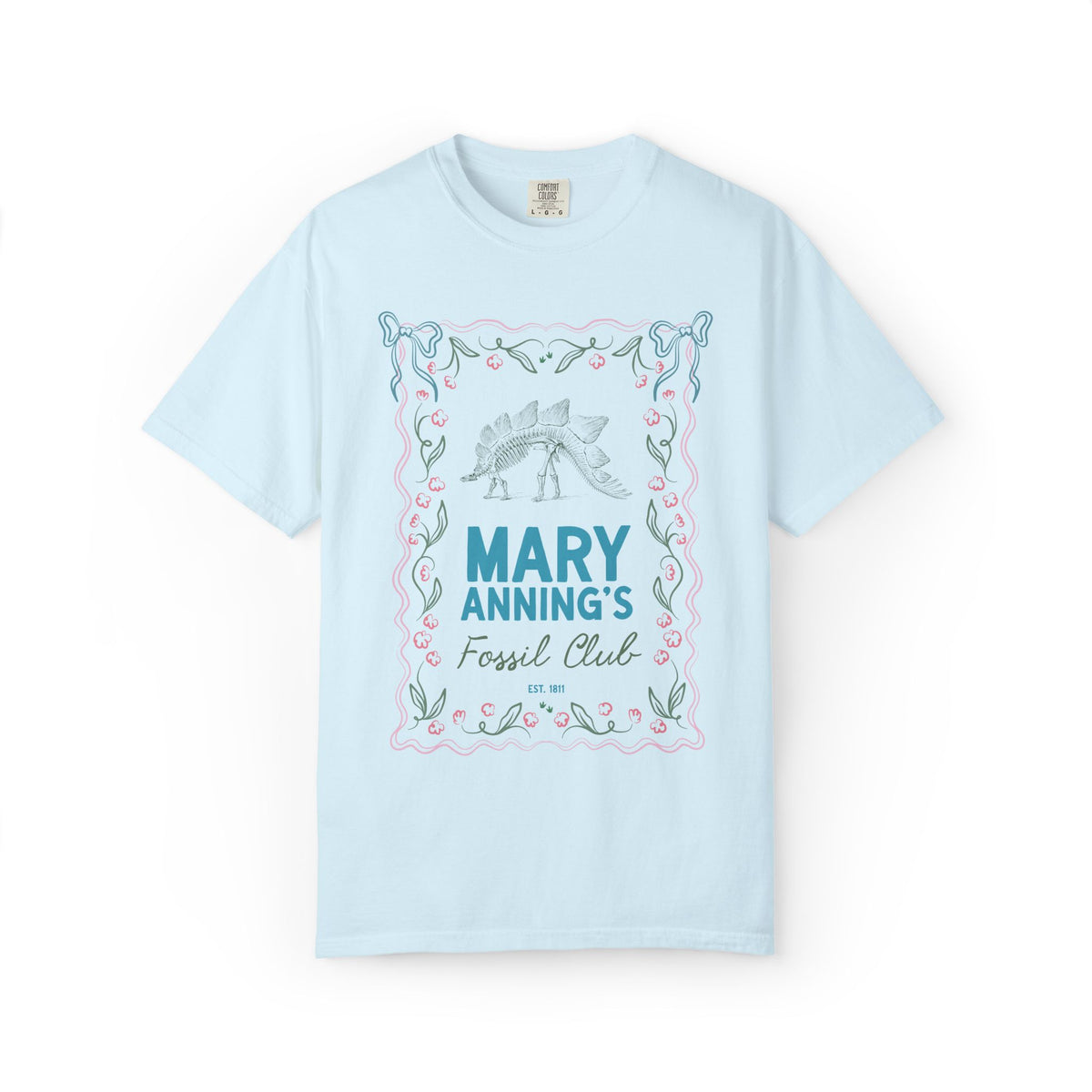 Mary Anning's Fossil Club Tee Shirt
