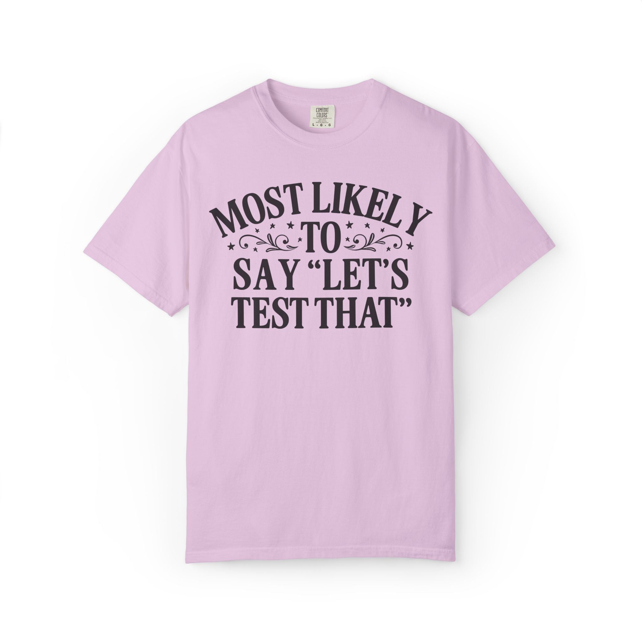 High School Science Teacher Tee Shirt, Matching Back to School Most Likely To Science Department T-Shirt for Middle School, Junior High