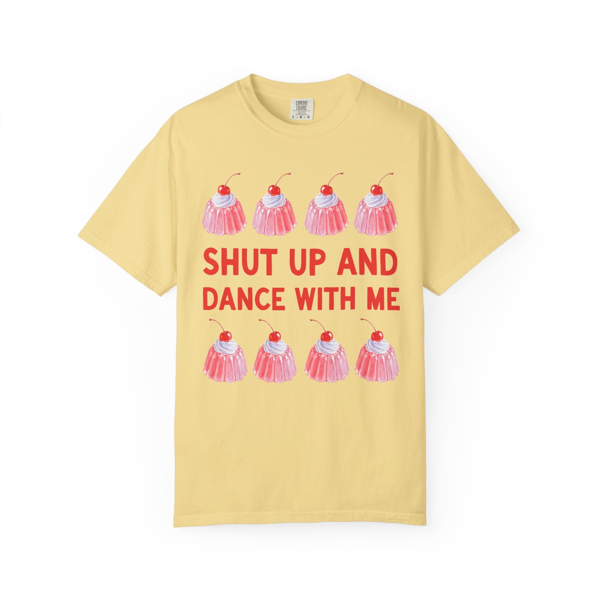 Funky Bachelorette Tee Shirt with Cherries: Shut Up and Marry Me Funny Bridal Party or Matching Bridesmaids T-Shirt for Bachelorette Weekend