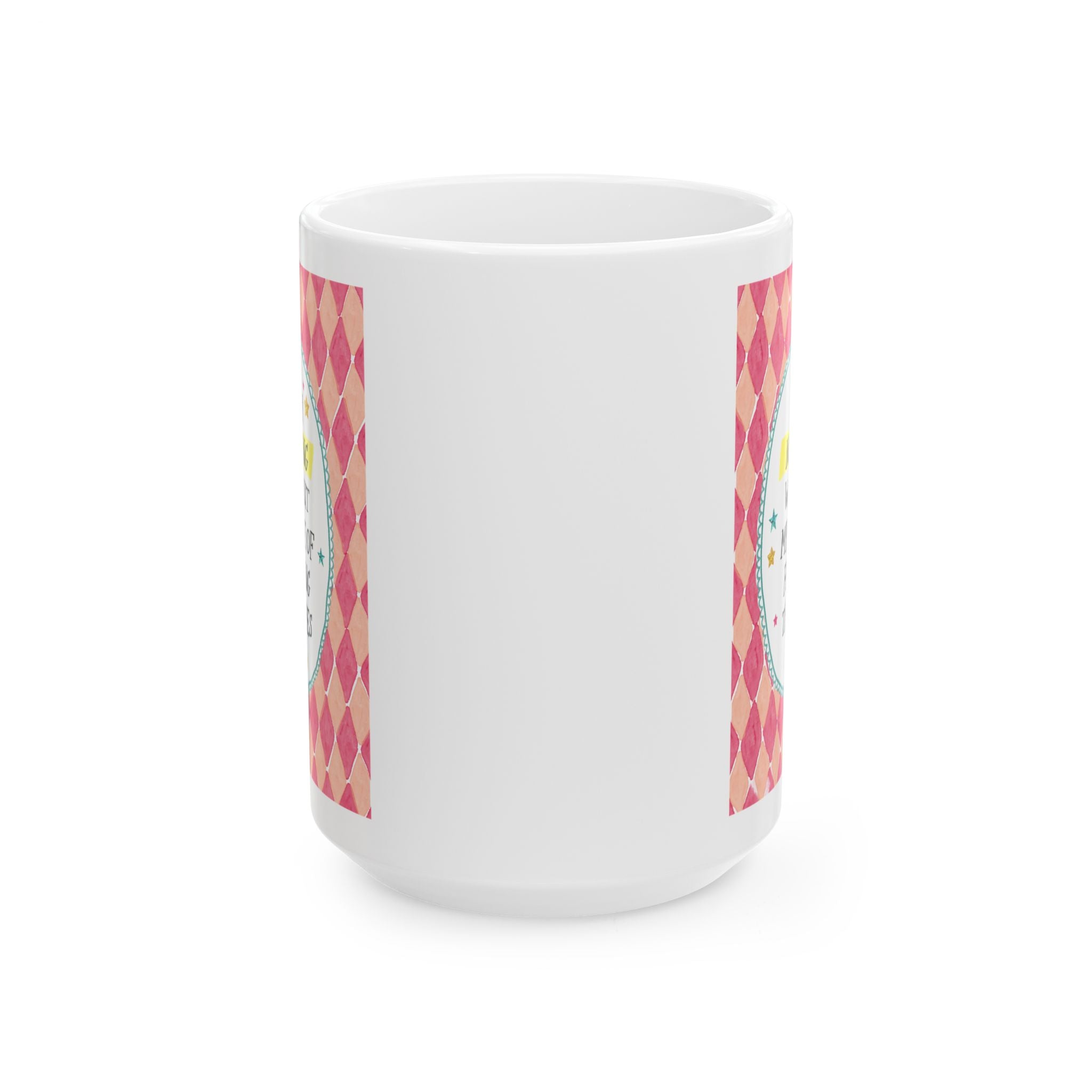 I Am Nothing Without My Love of Feeding the Bees 15 Oz Coffee Mug for Coffee Lover, Funny Garden Lover or Flower Farmer Pollinator Gift