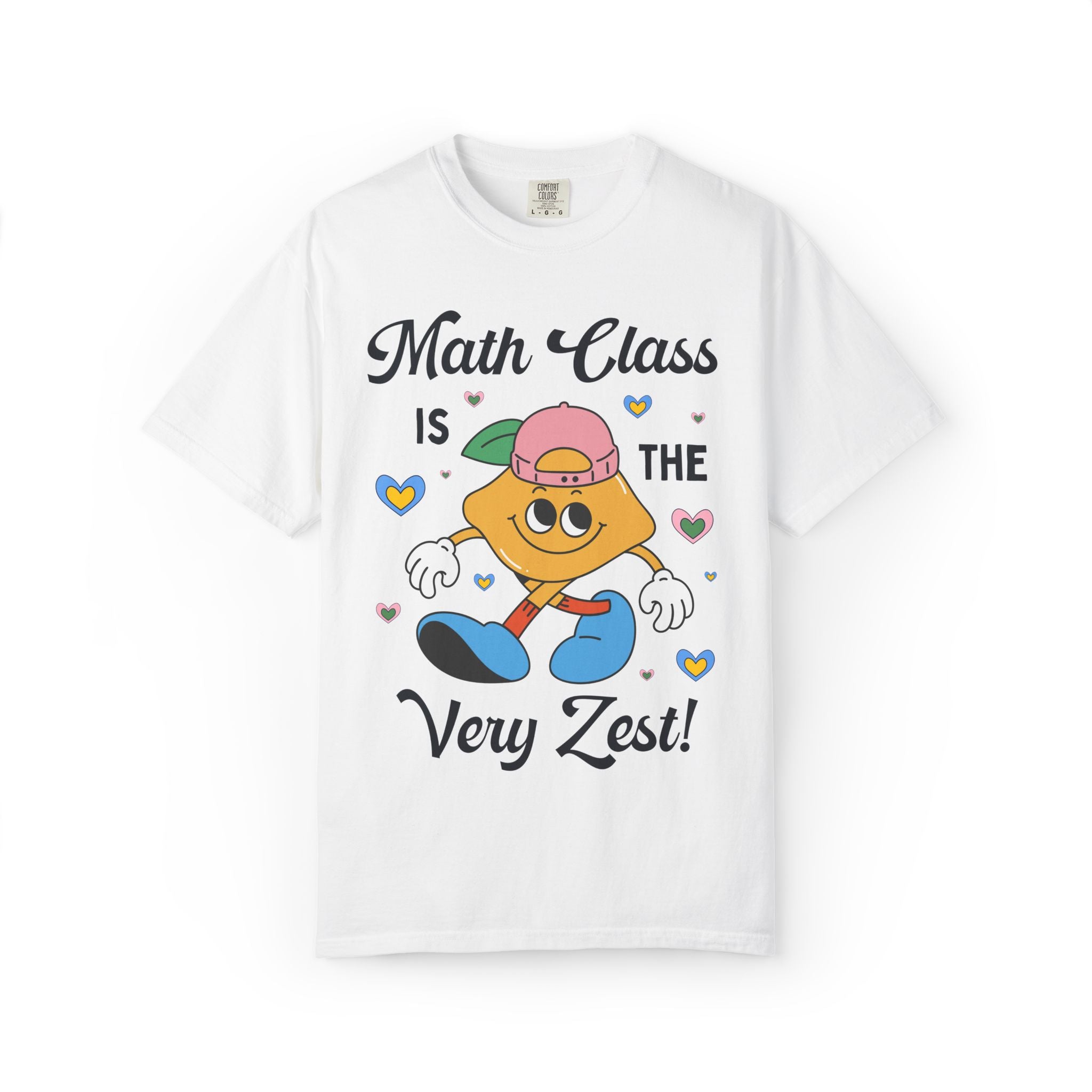 Math Class is The Very Zest: Matching Teacher T-Shirt for Meet the Teacher Night or Back to School