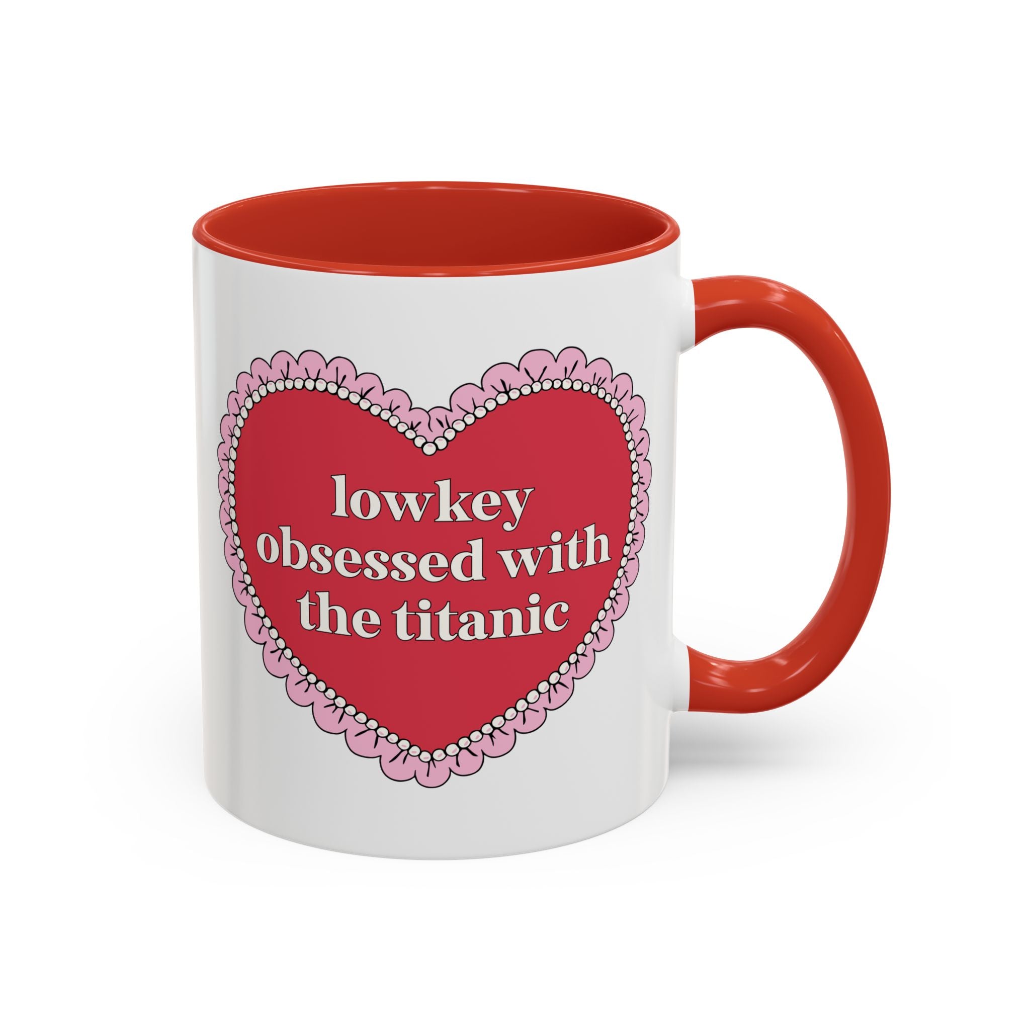 Lowkey Obsessed with the Titanic Coffee Mug: Funny Maritime History Gift for History Buff, American and European Early 1900s History