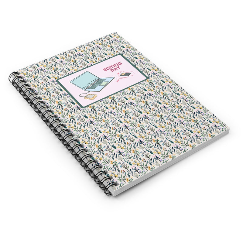 Retro Inspired Editing Day Notebook for Photographers