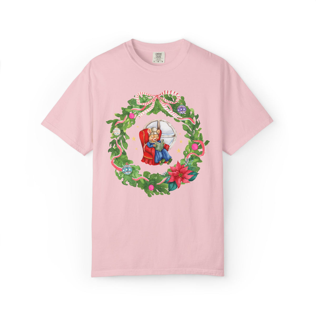 Bookish Christmas Mouse