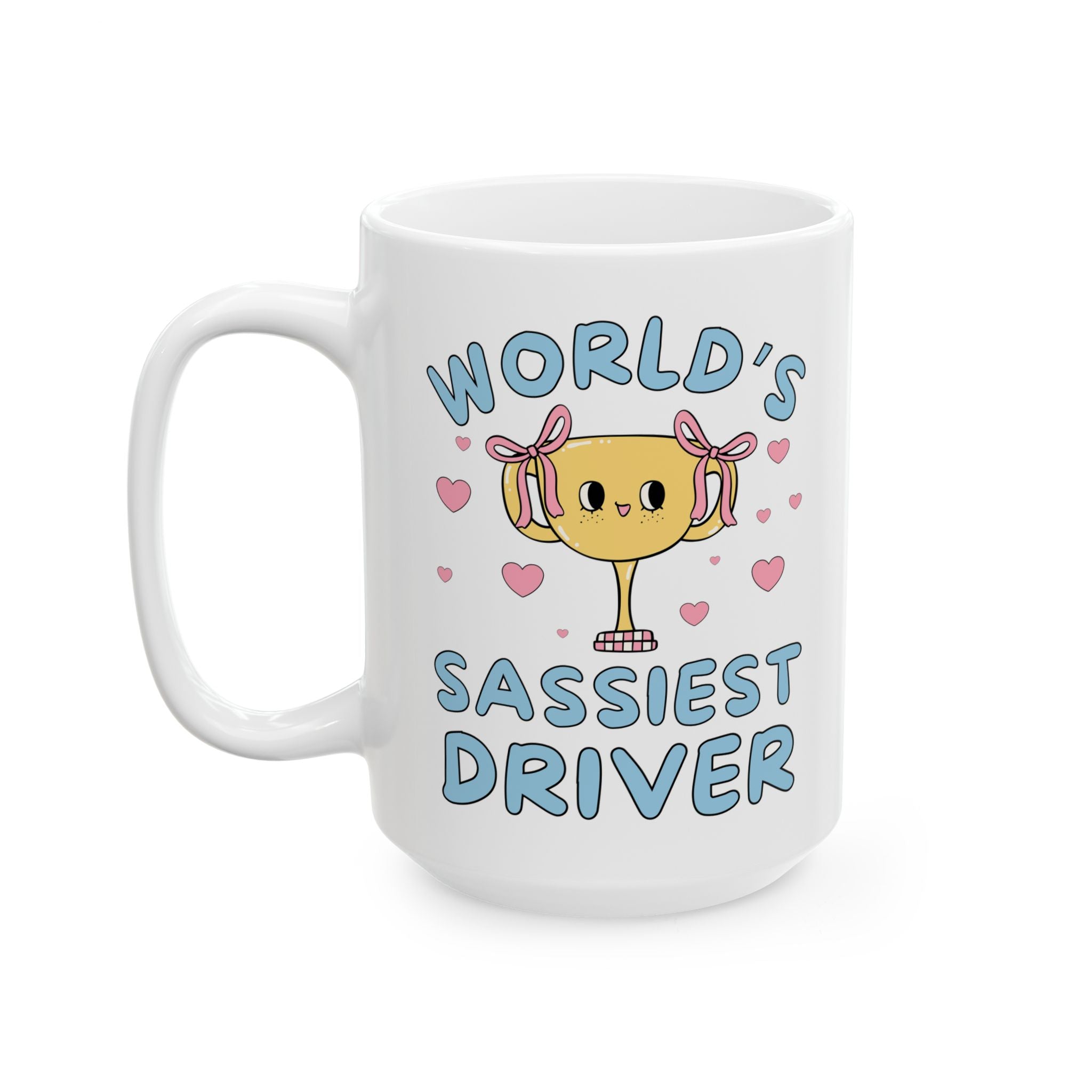 Funny Driving Gift for New Driver or Dad, Silly Nervous Driver Gift for Sixteenth Birthday, Birthday Gift for Sassy Driver: World's Sassiest