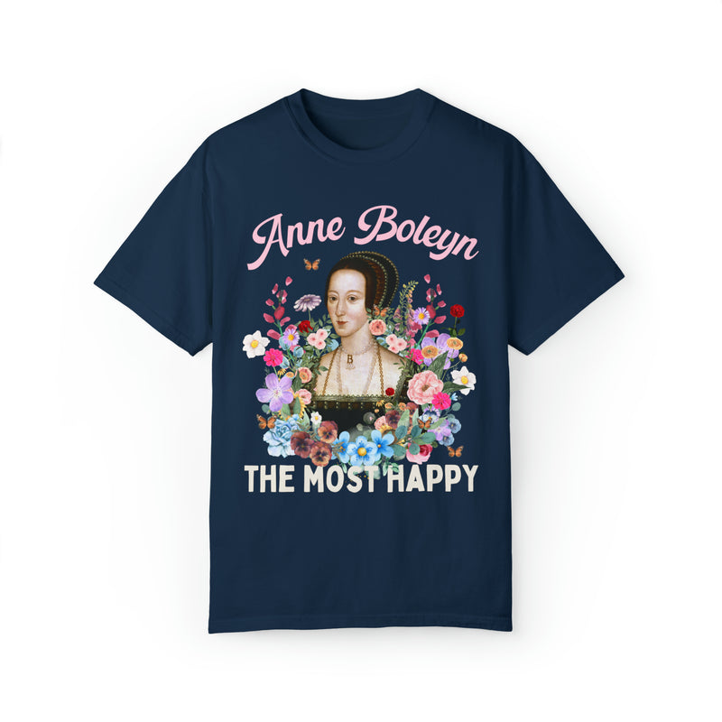 anne boleyn: the most happy, cute history tee shirt for historian