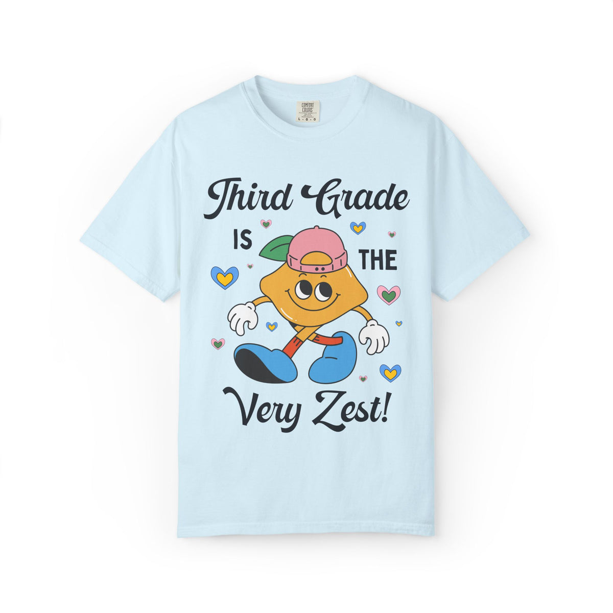 Third Grade is The Very Zest: Matching Teacher T-Shirt for Meet the Teacher Night or Back to School