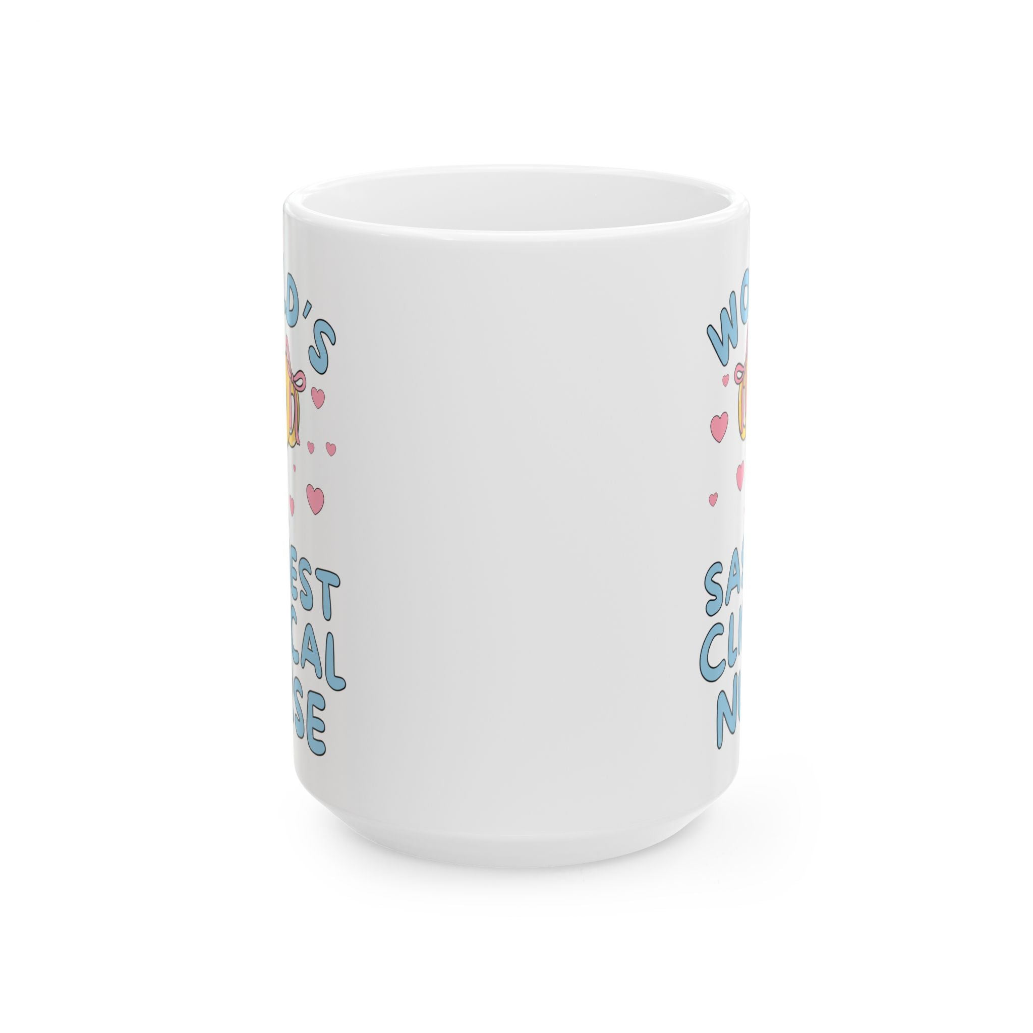 Clinical Nurse Appreciation Gift for Coffee Lover, Cute Coworker Gift for Sarcastic CNS Employee: World's Sassiest Clinical Care Nurse Mug