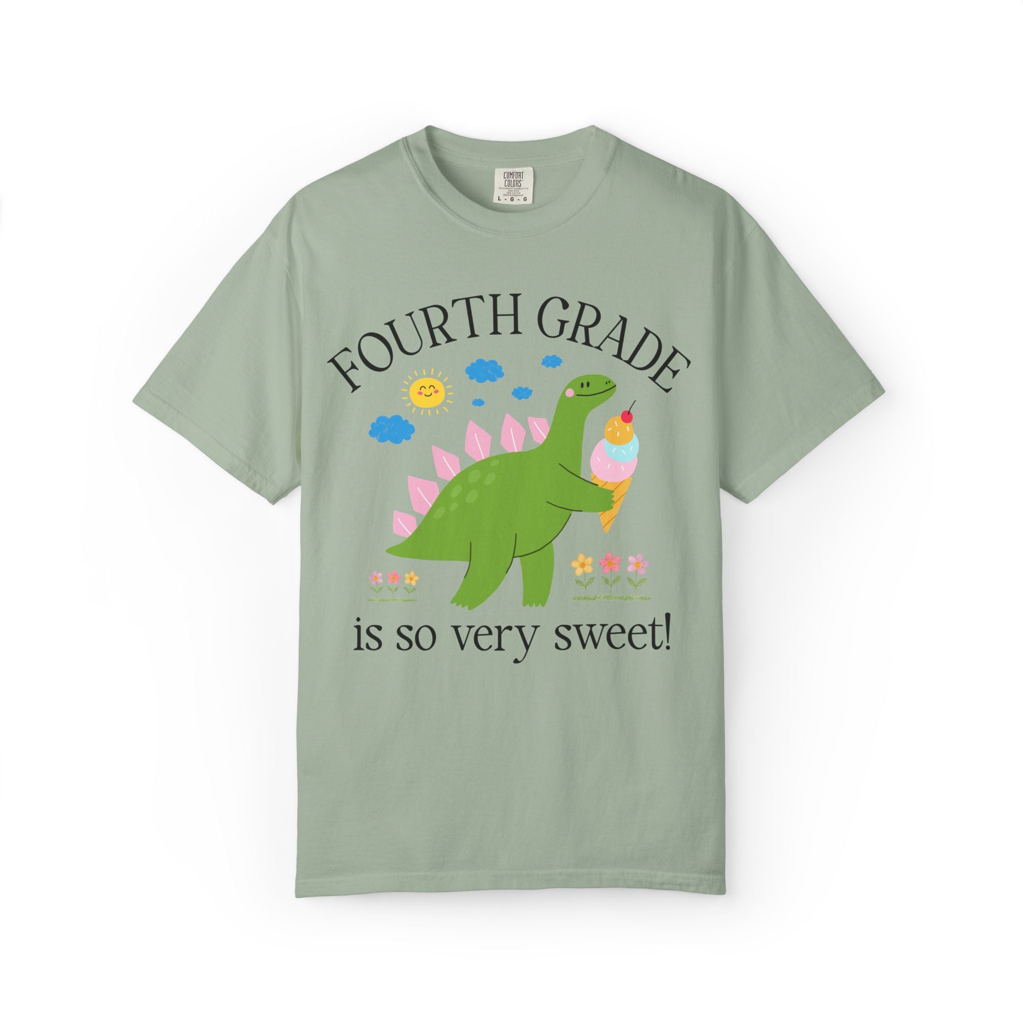 Dinosaur Teacher Team Tee Shirt for End of of School Year or Back to School: Grade Level School Subject is So Very Sweet, School Librarian