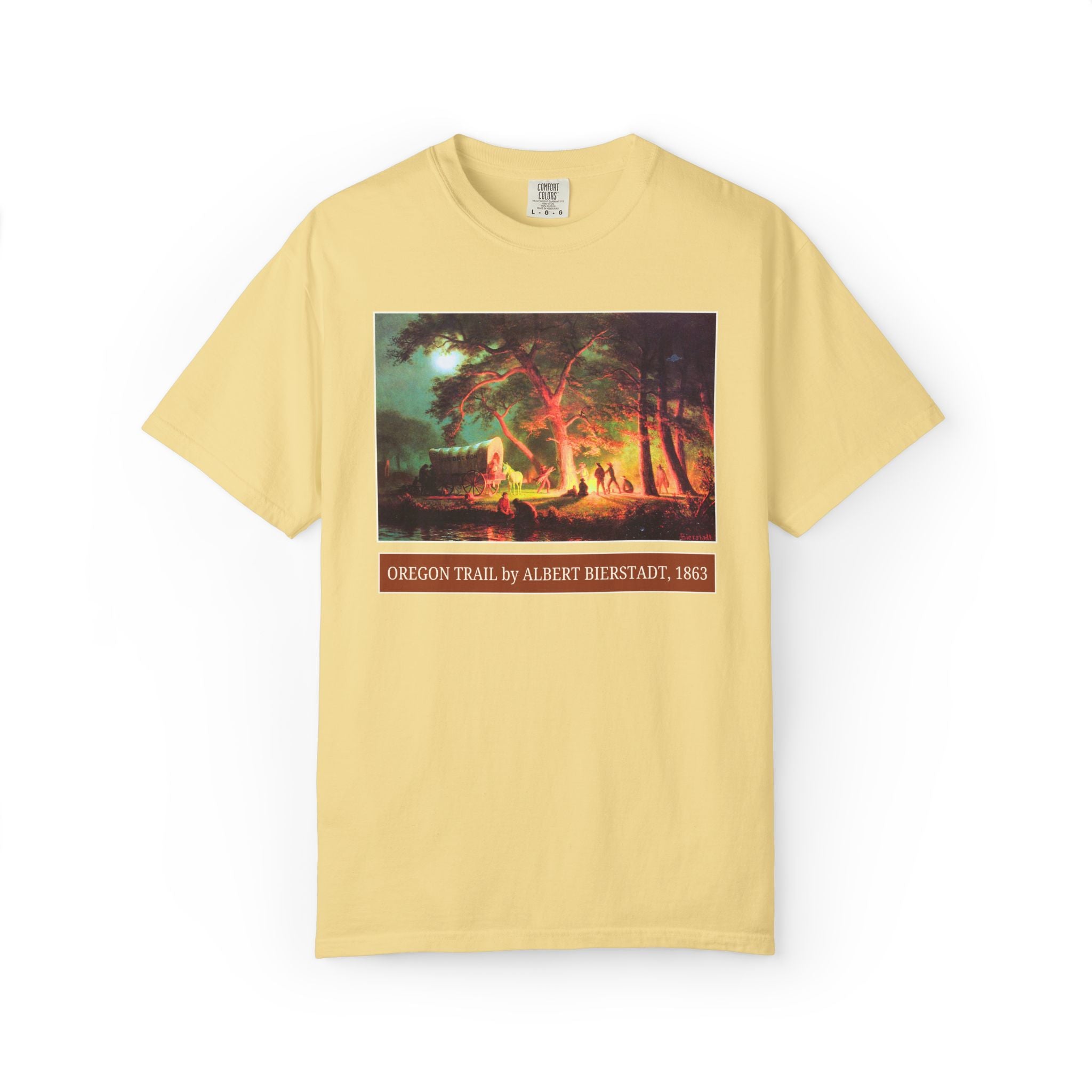 Oregon Trail Campfire by Albert Bierstadt