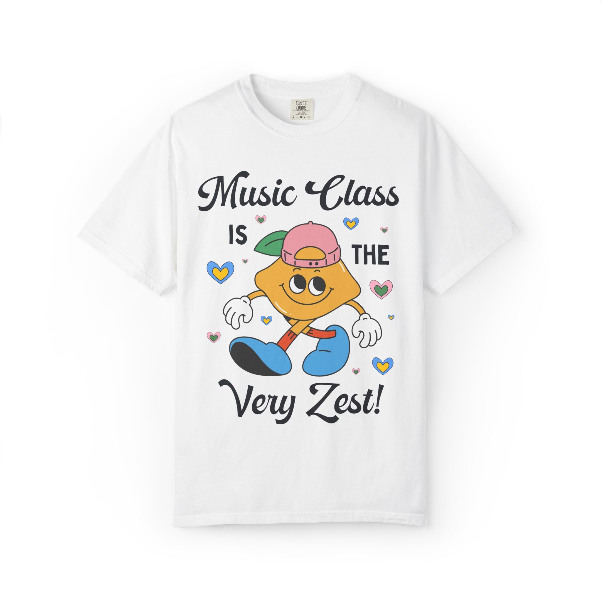 Music Class is The Very Zest: Matching Teacher T-Shirt for Meet the Teacher Night or Back to School