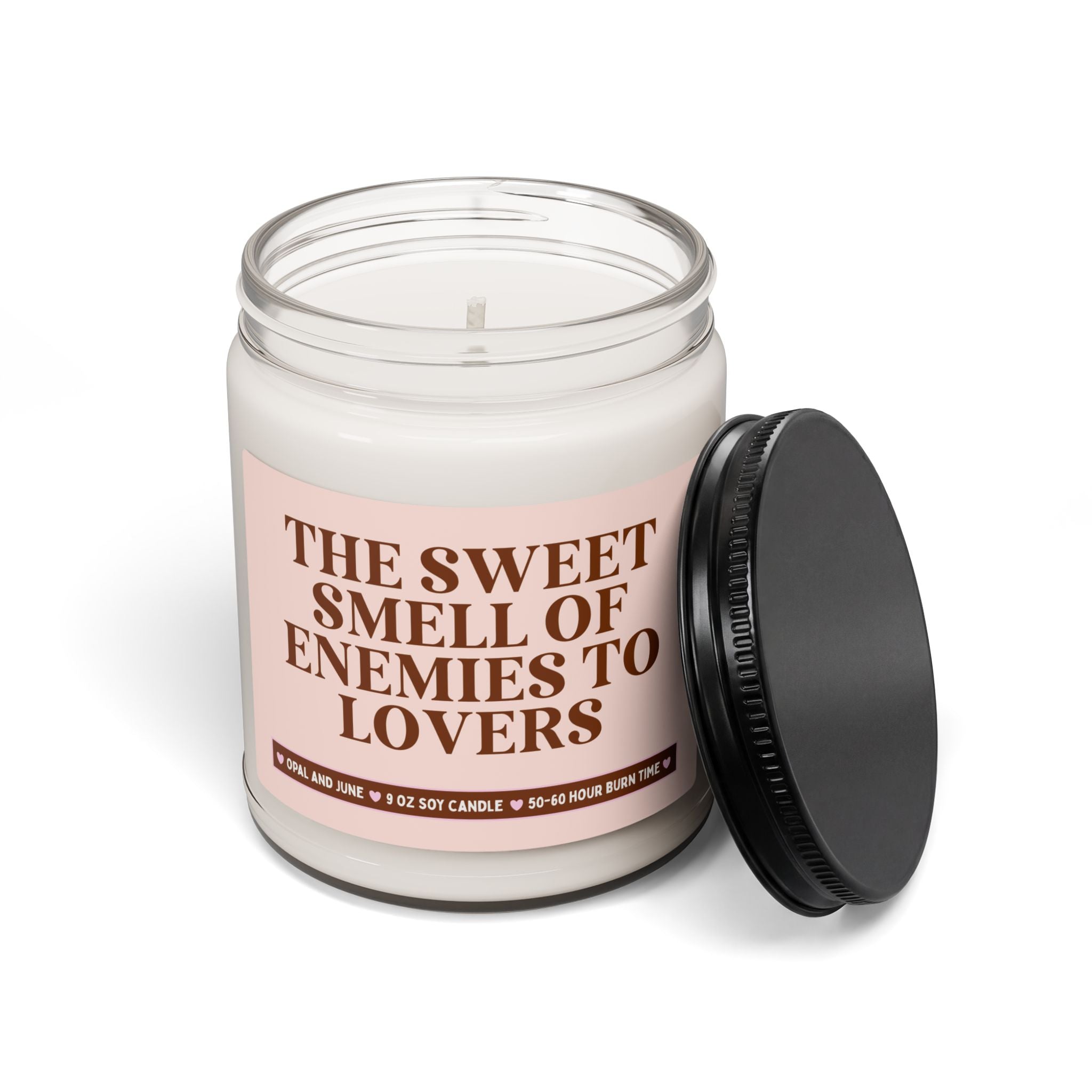 Enemies to Lovers Romance Book Lover Gift: The Sweet Smell of Enemies to Lover, Funny Bookish New Adult Fantasy Romance Tropes Bookworm Gift