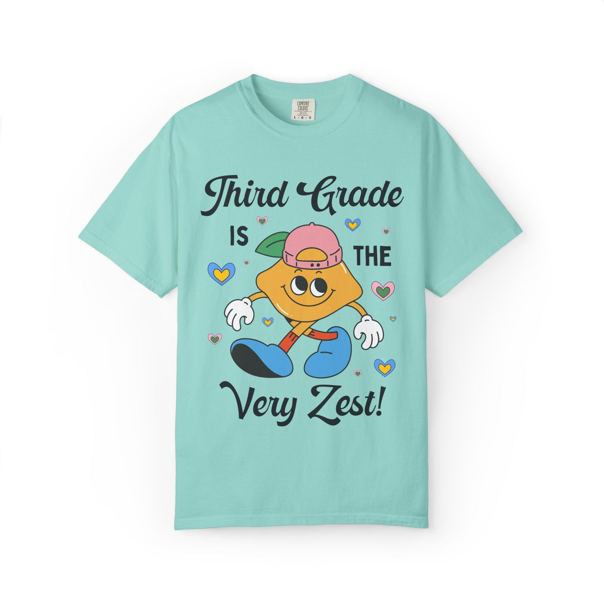Third Grade is The Very Zest: Matching Teacher T-Shirt for Meet the Teacher Night or Back to School