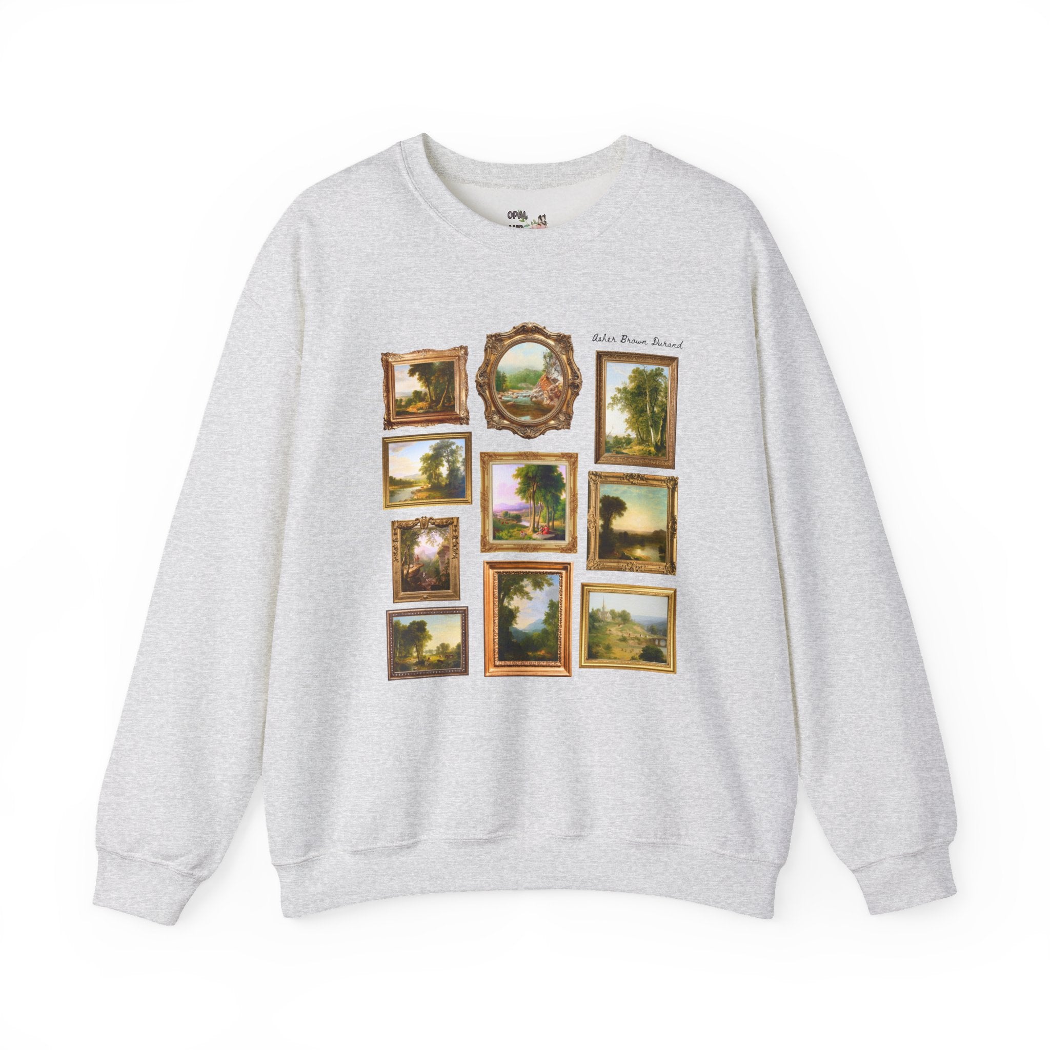 Asher Brown Durand Art History Lover Sweatshirt: Famous Paintings, History of Hudson River School Art Movement, Famous American Landscapes