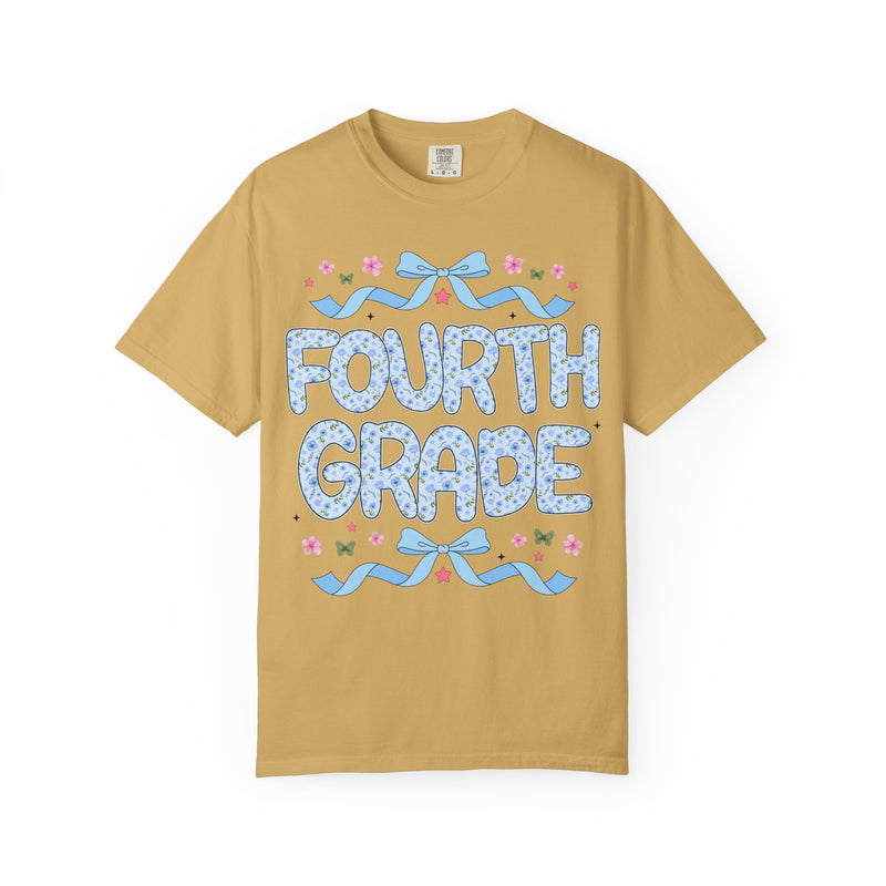 Floral Fourth Grade
