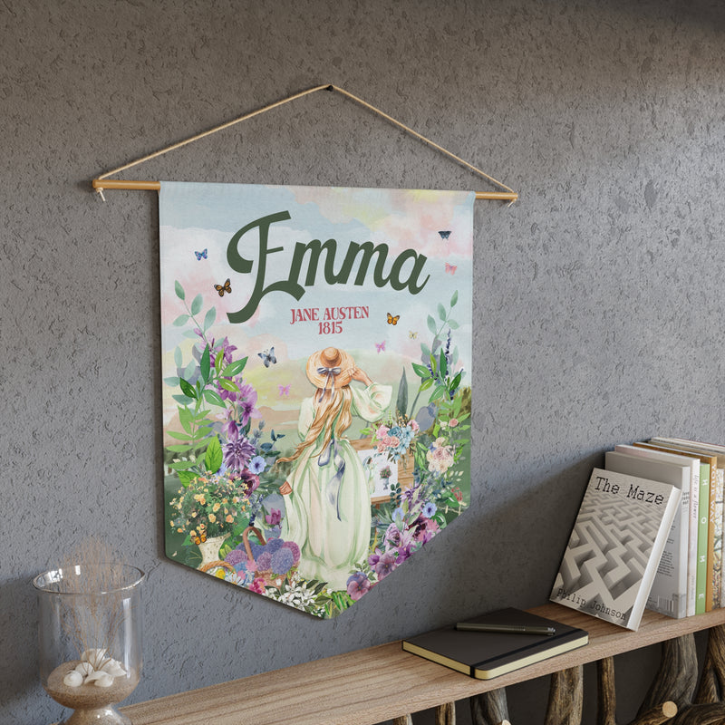 cottagecore Emma by Jane Austen wall decor for library or English Literature Teacher