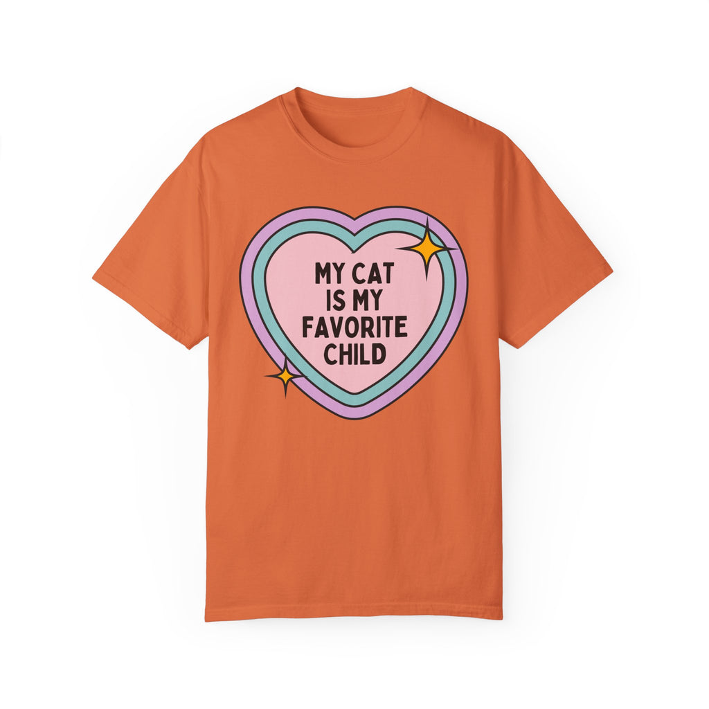 Colorful Cat Mom Tee Shirt