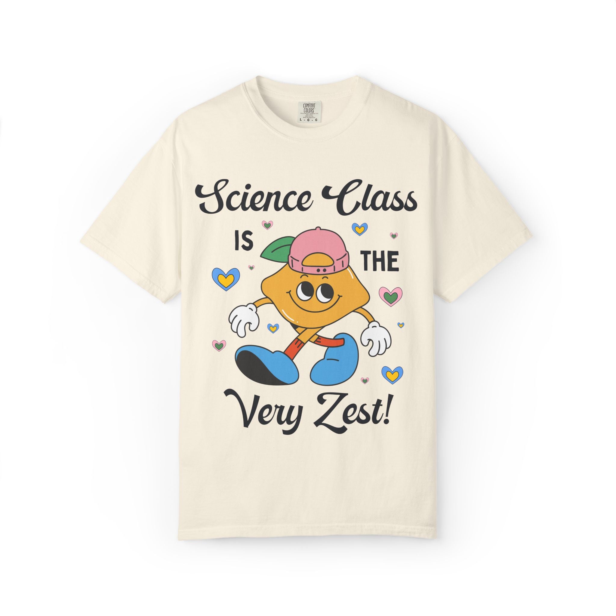 Science Class is The Very Zest: Matching Teacher T-Shirt for Meet the Teacher Night or Back to School
