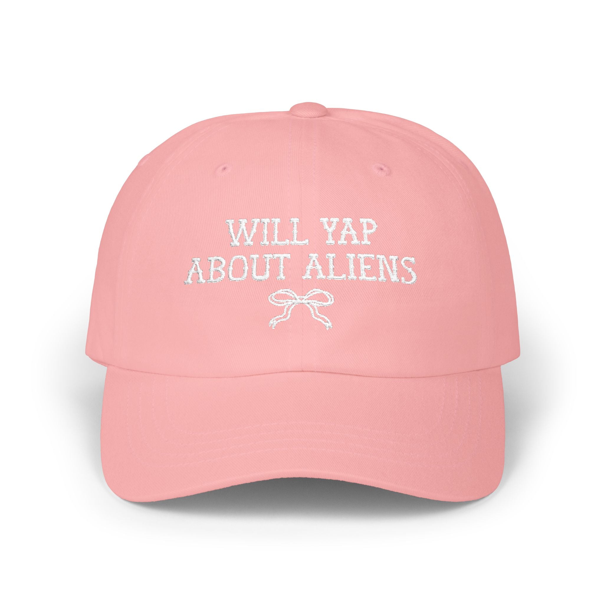 Will Yap About Aliens: Funny Alien Lover Hat for Friend Who Loves Science Fiction and Conspiracy Theories About Space