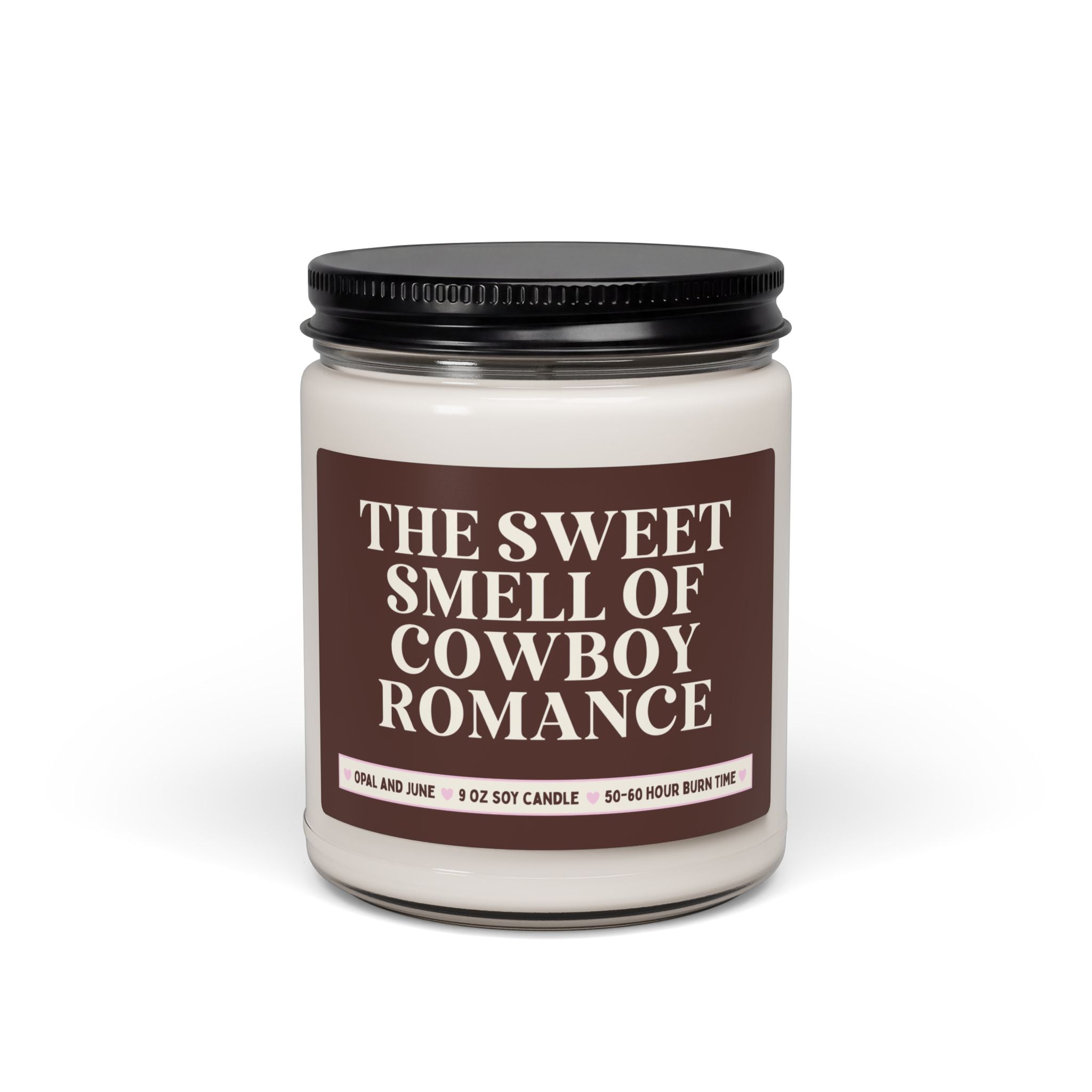 Cowboy Romance Reader Book Lover Gift: The Sweet Smell of Cowboy Romance, Funny Bookish Romance Tropes Bookworm Gift, Contemporary Romance