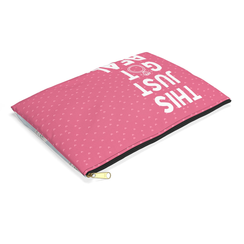 This Just Got Real: Cute Accessory Pouch