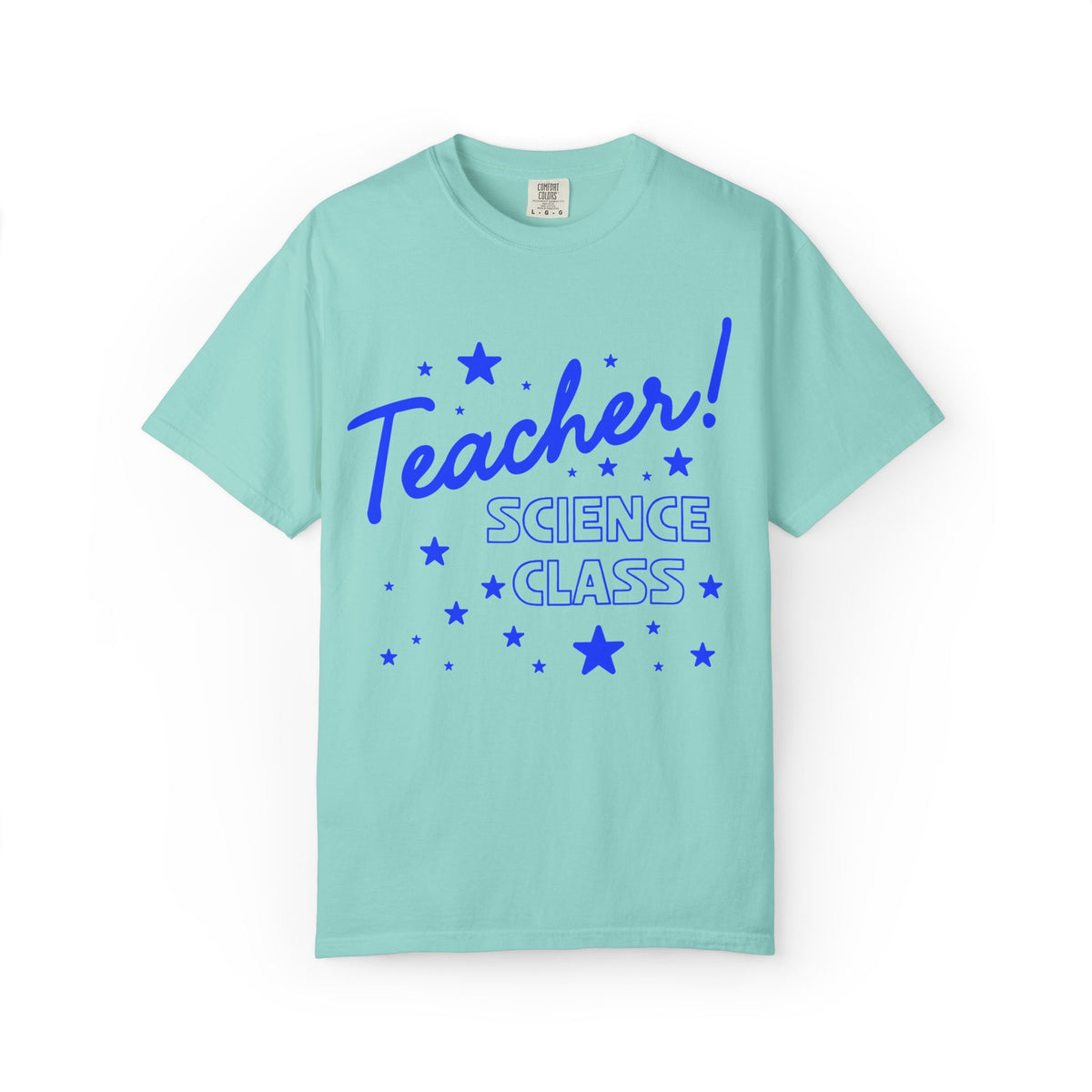Science Teacher Tee Shirt with Stars: Cute Matching Teacher Shirt, Back to School, Teacher Appreciation Gift, High School Science Department