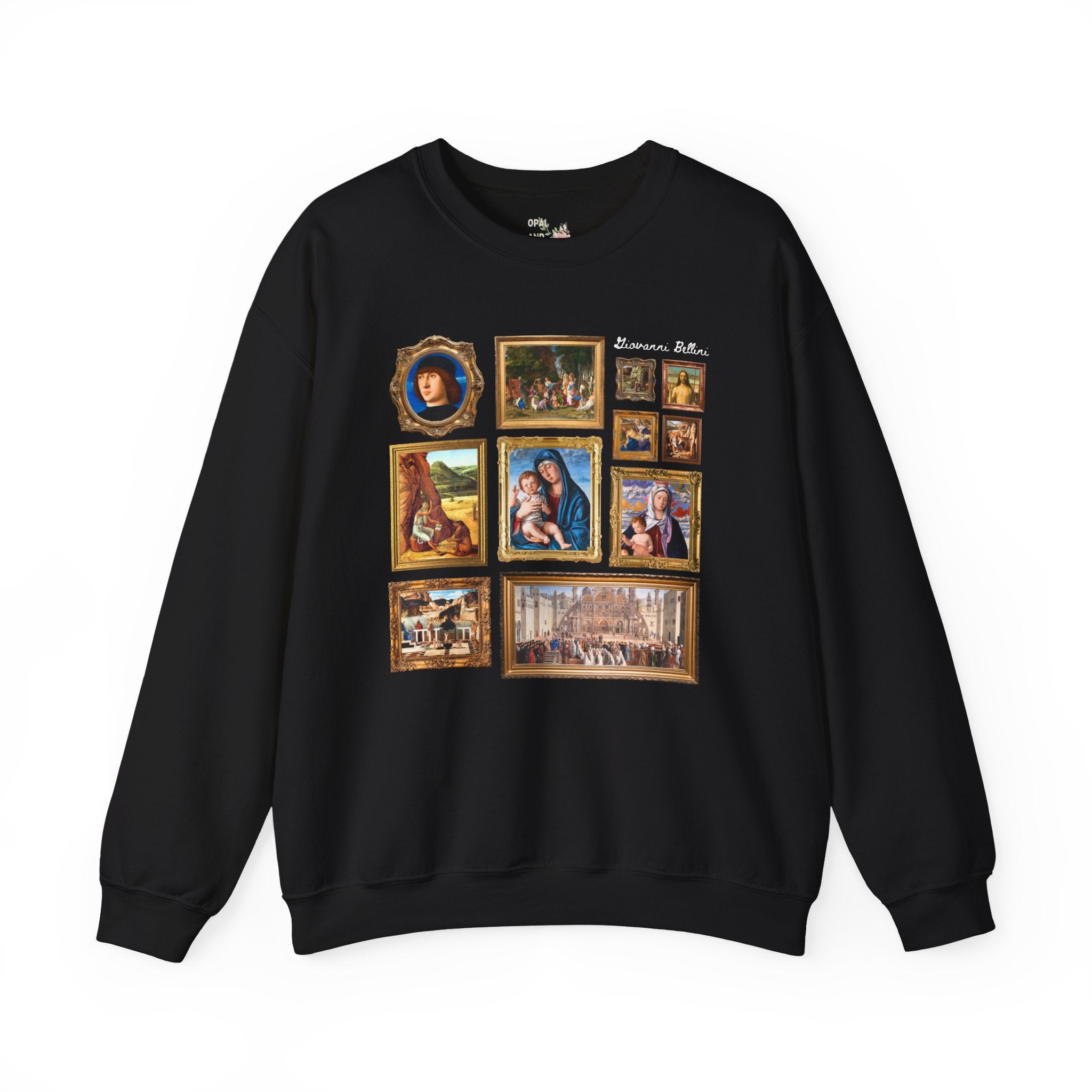 Giovanni Bellini Art History Sweatshirt for Museum Lover, Italian Venetian Renaissance Art Historian Crewneck, 15th Century Art, Humanities Teacher