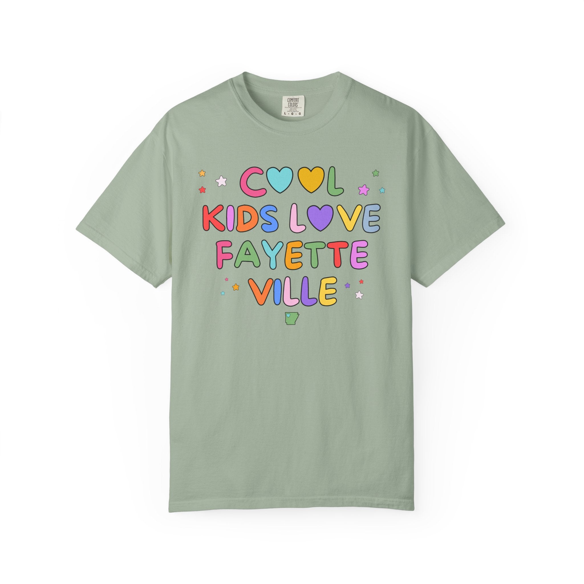 Cool Kids Love Fayetteville: Cute Northwest Arkansas T-Shirt for Friend Living in Fayetteville, Silly Nostalgic Fayetteville Arkansas Tee