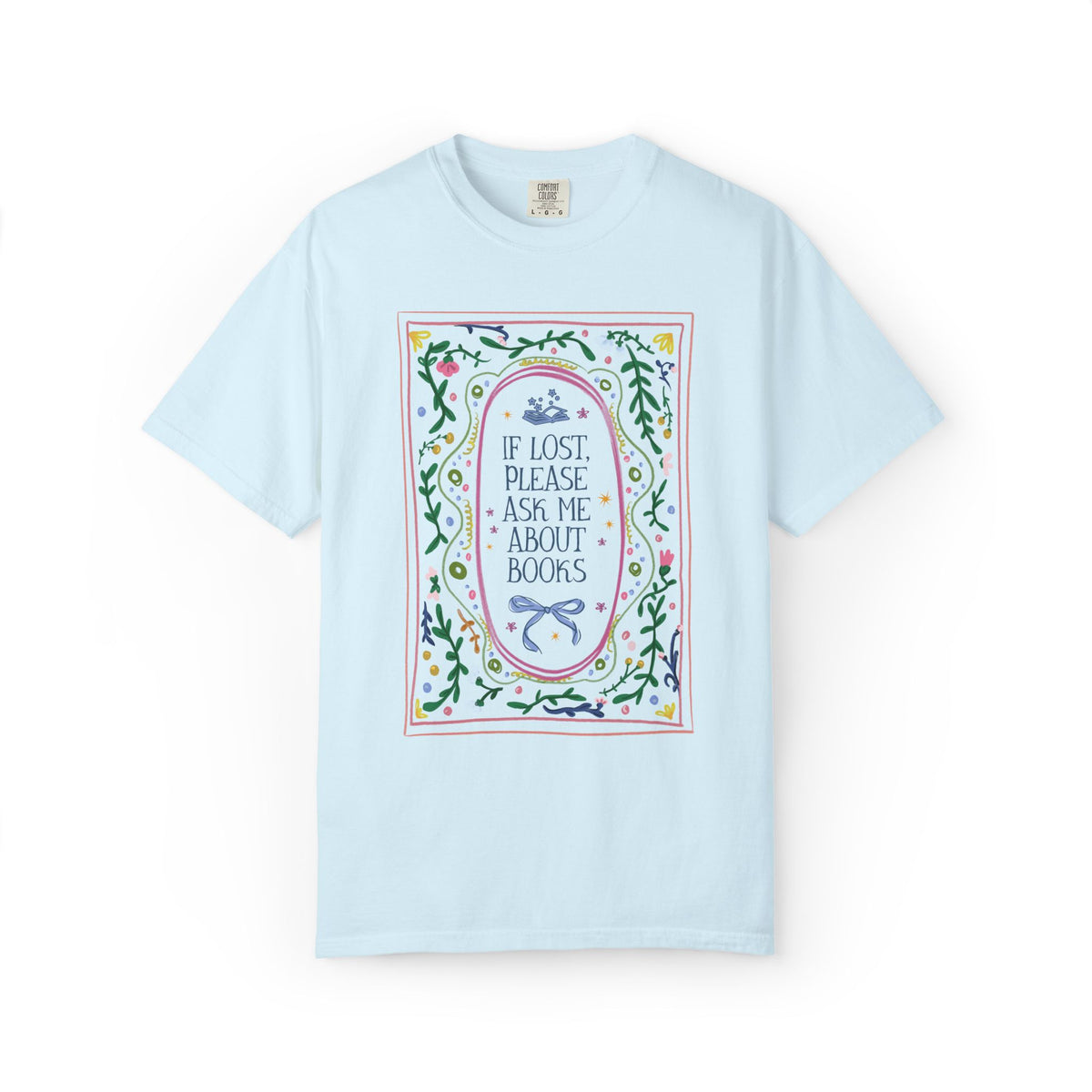 If Lost, Please Ask Me About Books: Cute Bookish Librarian T-Shirt for Classic Literature Bookworm or Fiction Reader, School Librarian Tee