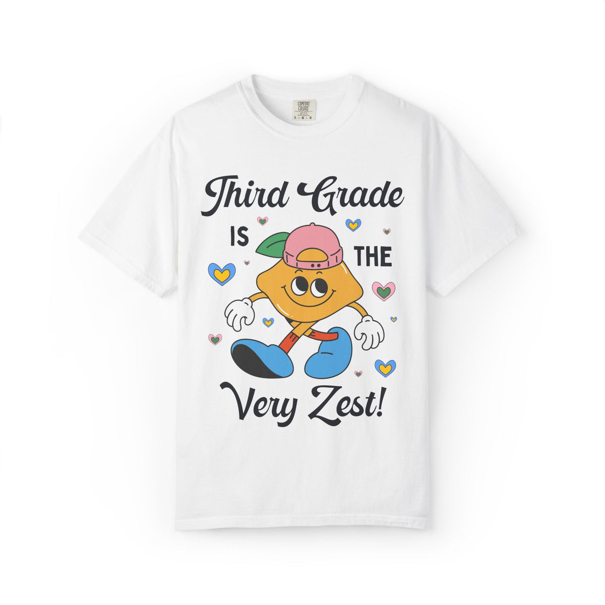 Third Grade is The Very Zest: Matching Teacher T-Shirt for Meet the Teacher Night or Back to School