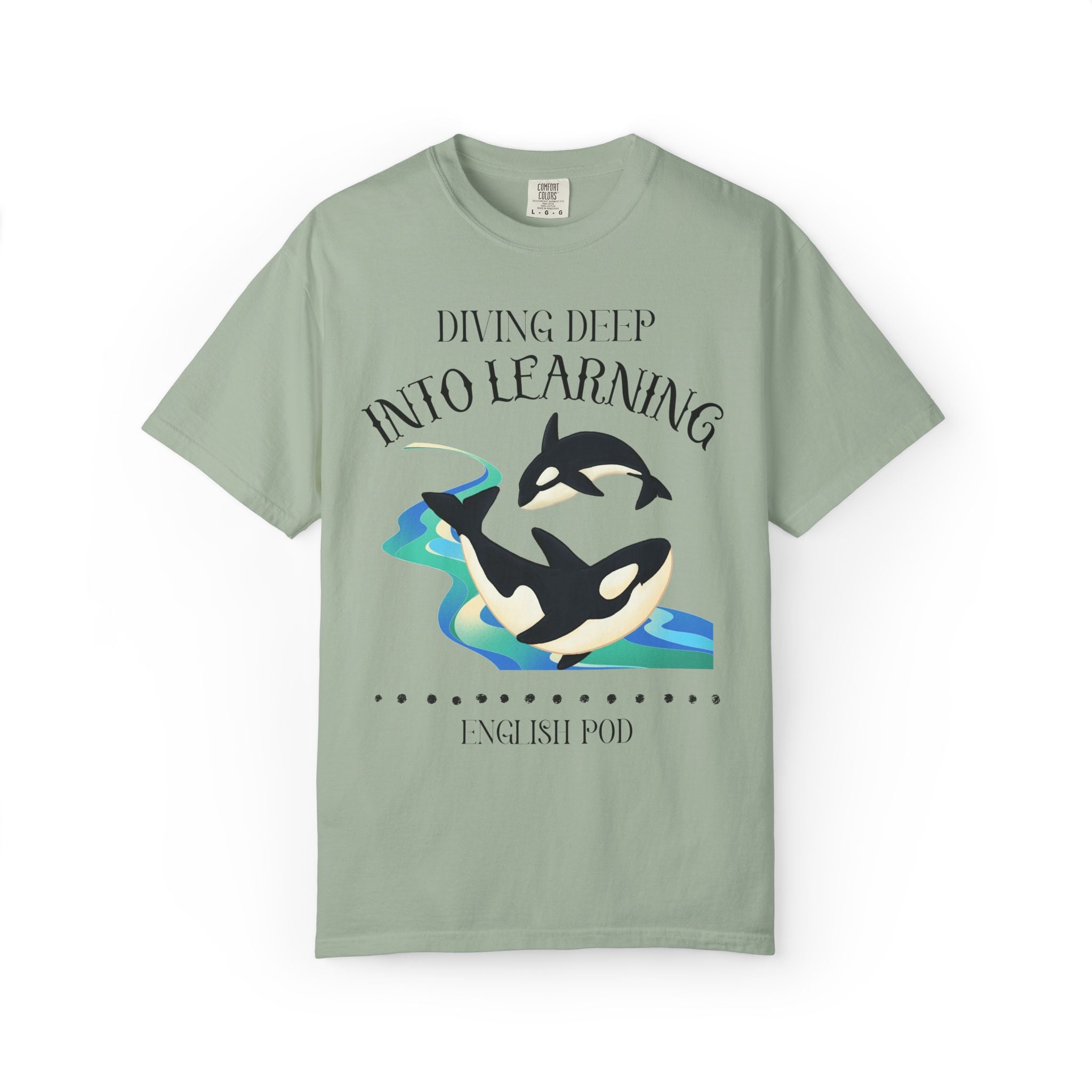 Whale Teacher Tee Shirt: Matching Animal Lover Orca Whale Tee for Elementary School Teachers and Office Staff, Grade Level Back to School T