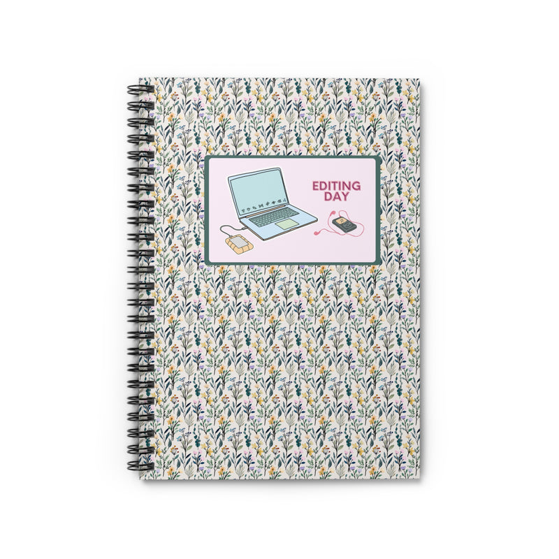 Retro Inspired Editing Day Notebook for Photographers