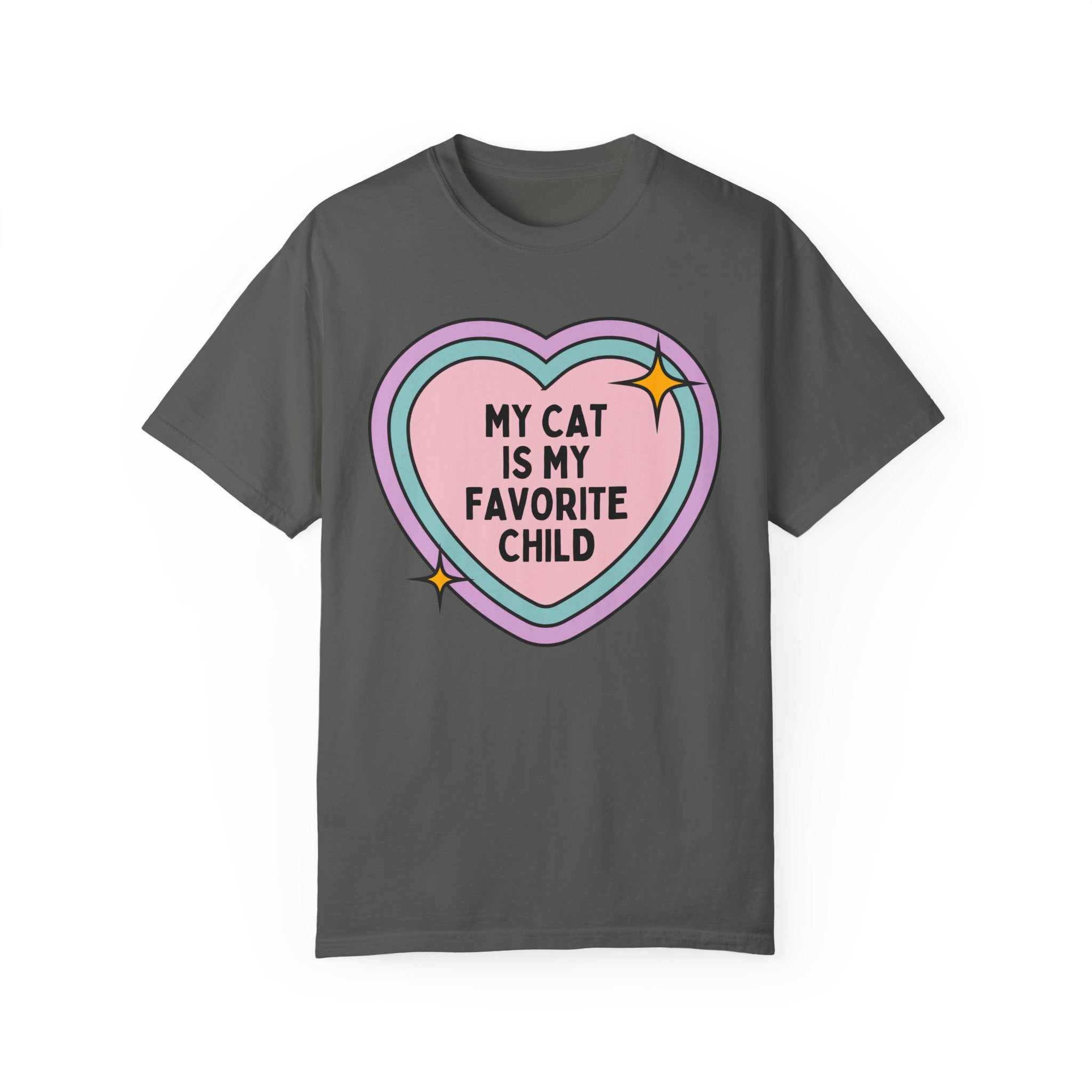 Colorful Cat Mom Tee Shirt