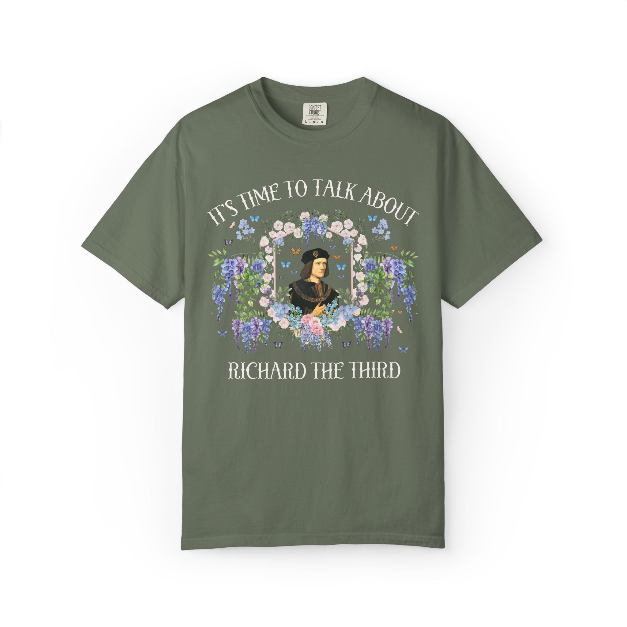 Richard the Third English History Buff T-Shirt, Funny Royal History Famous Kings Tee for Social Studies Teacher, 1400s English Historian