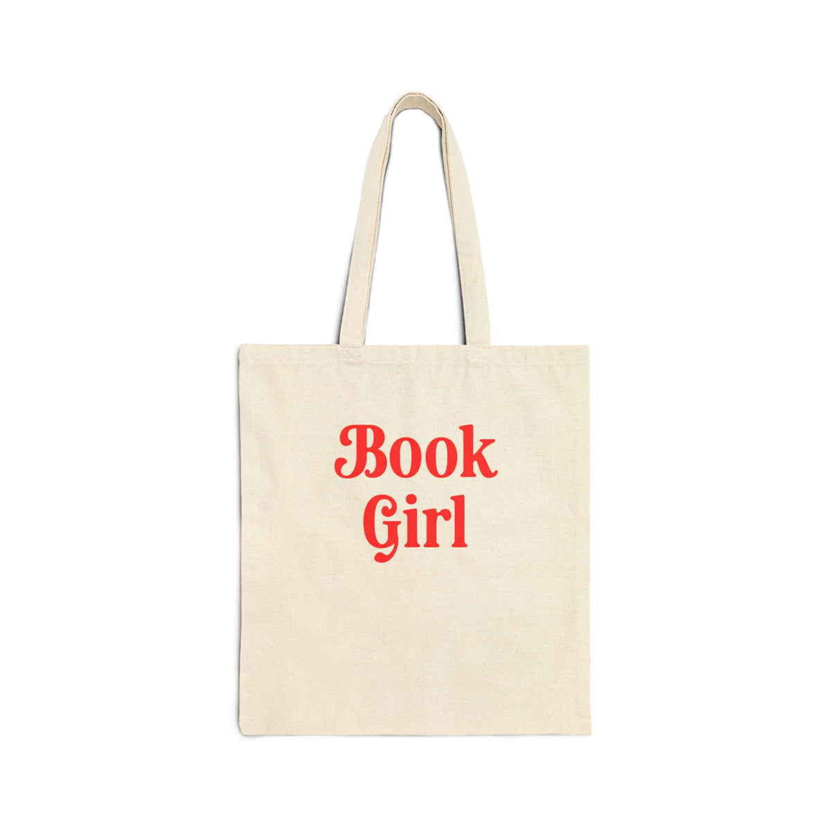 Cute Book Lover Gift Idea for Friend Who Loves Romance Novels: Book Girl | Bookworm Tote Bag for Romance Reader or Fantasy Book Lover