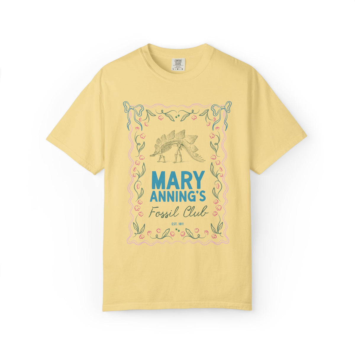 Mary Anning's Fossil Club Tee Shirt