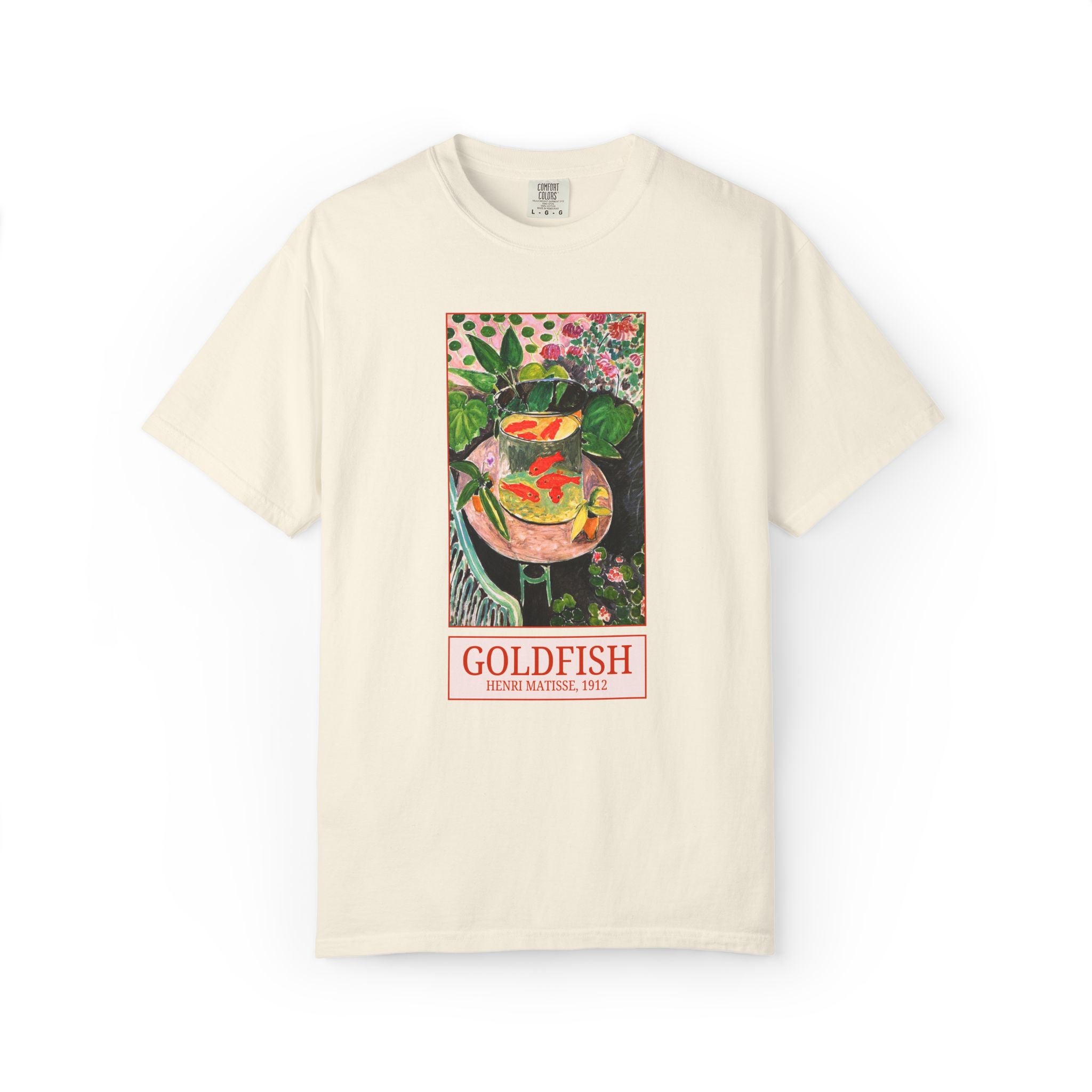 Goldfish by Henry Matisse Art History Famous Painting, Colorful Art History Fauvism Artist T-Shirt, Colorful Nostalgic Goldfish Owner Gift