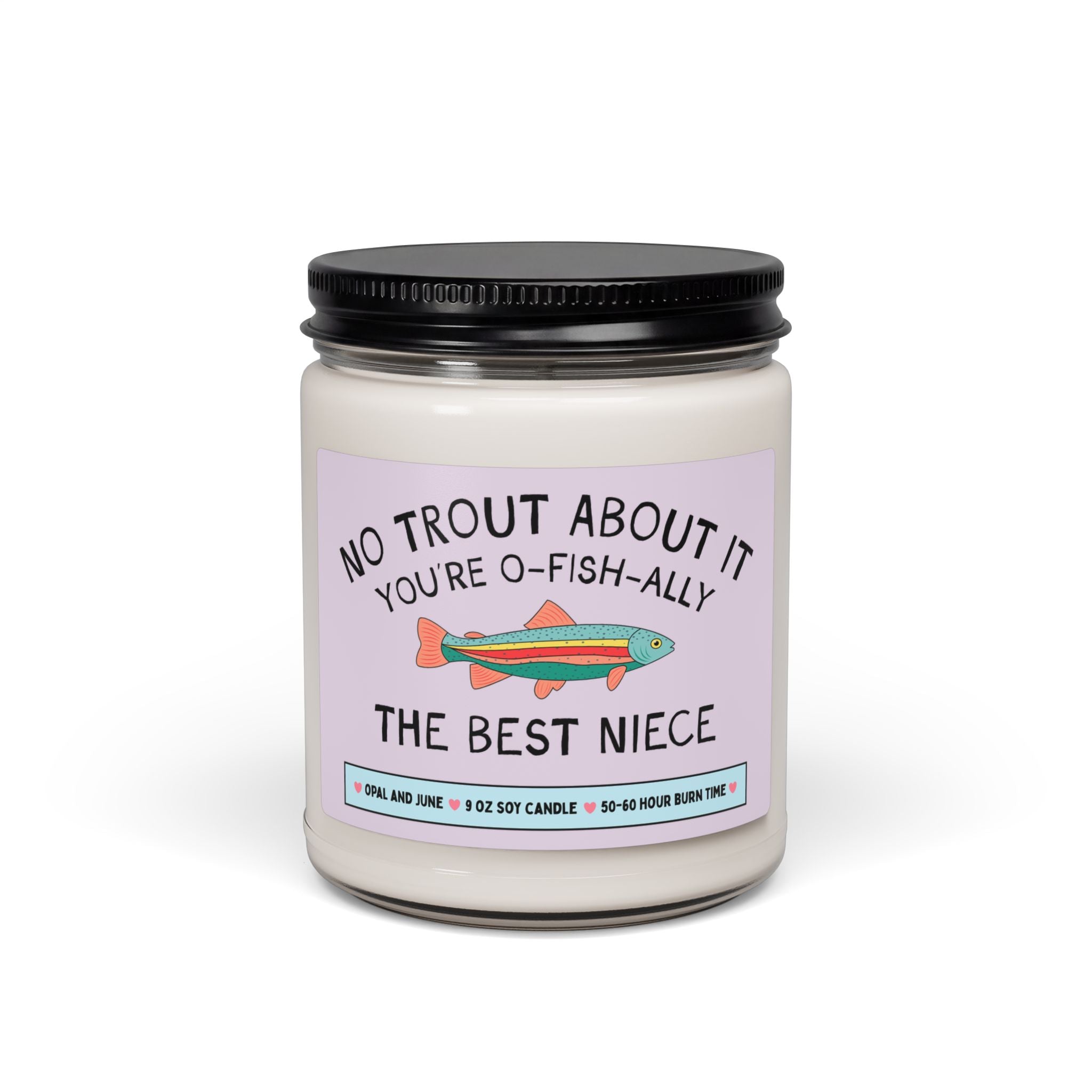 Funny Niece Gift for Niece Who Loves Fishing or Nature: No Trout About It You're the Best Niece, Cute Birthday Gift from Aunt or Uncle