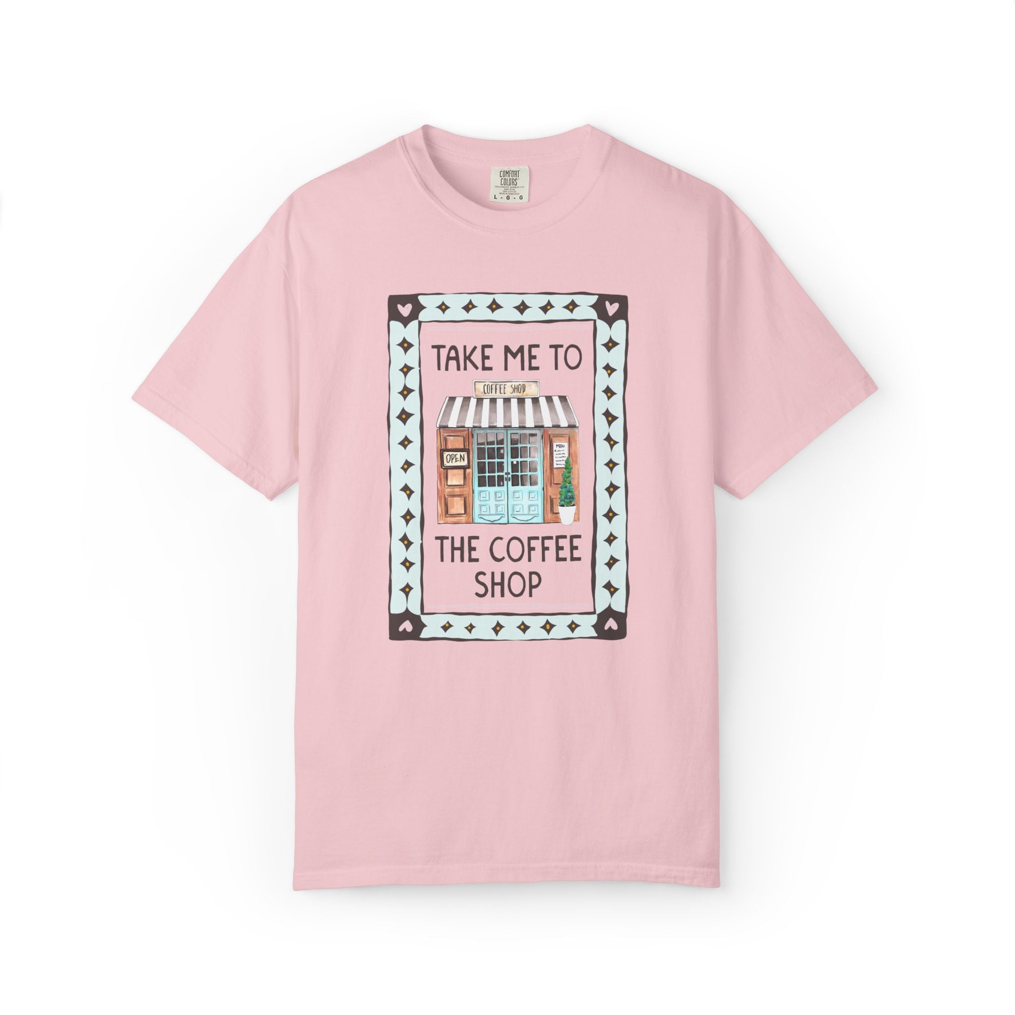 Coffee Lover Tee Shirt for Barista or Sister Who Loves Coffee: Take Me to the Coffee Shop, Silly Coffee Addict Gift for Teen Daughter
