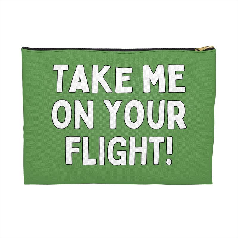 Pouch: Take Me on Your Flight!