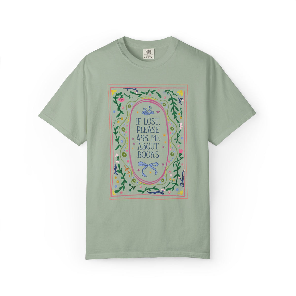 If Lost, Please Ask Me About Books: Cute Bookish Librarian T-Shirt for Classic Literature Bookworm or Fiction Reader, School Librarian Tee
