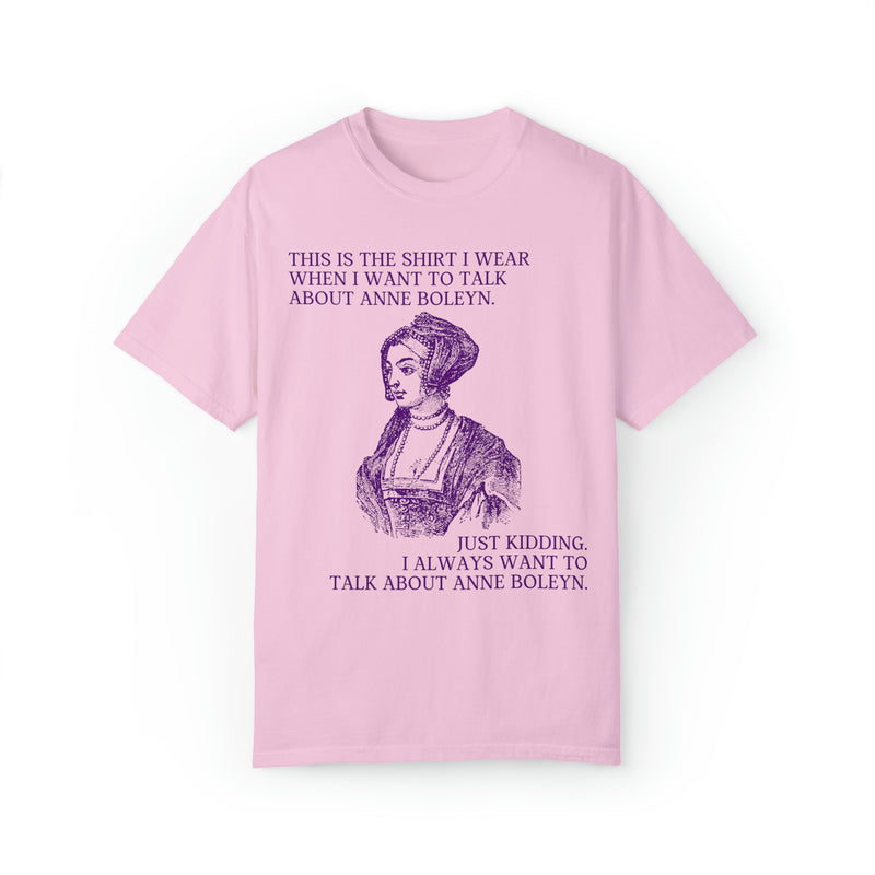 Funny Anne Boleyn Tee Shirt for History Teacher or English History Professor, Cute Tudor History T-Shirt for History Student, History Major
