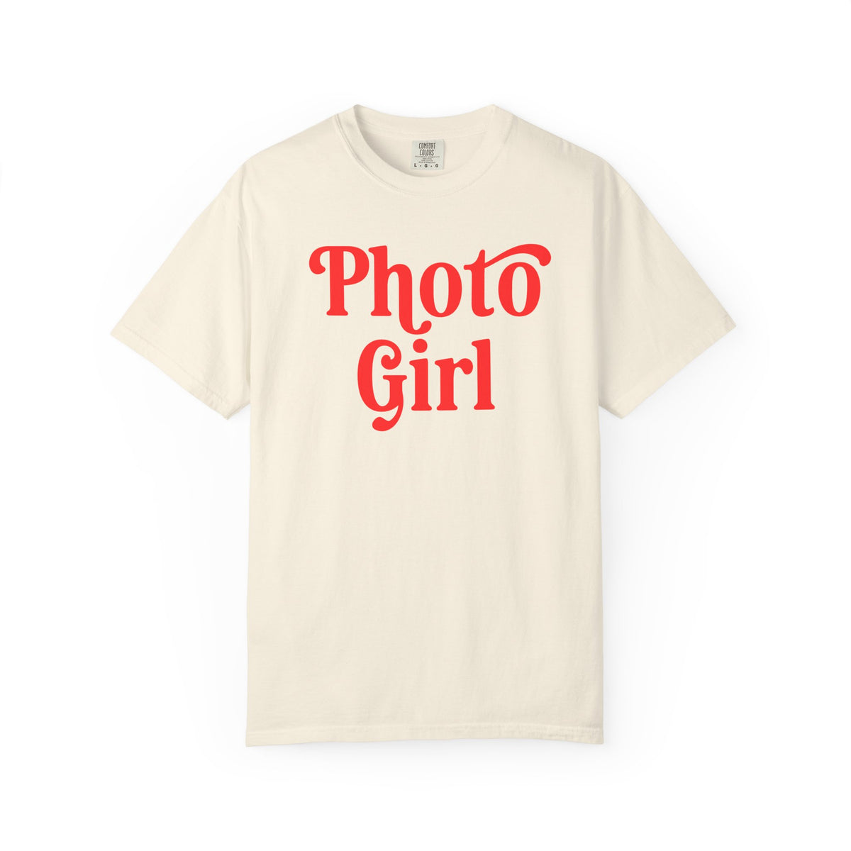 Cute Photographer Shirt for Wedding Photographer or Photography Teacher: Photo Girl | Cute Nostalgic Photographer T-Shirt for Business Owner