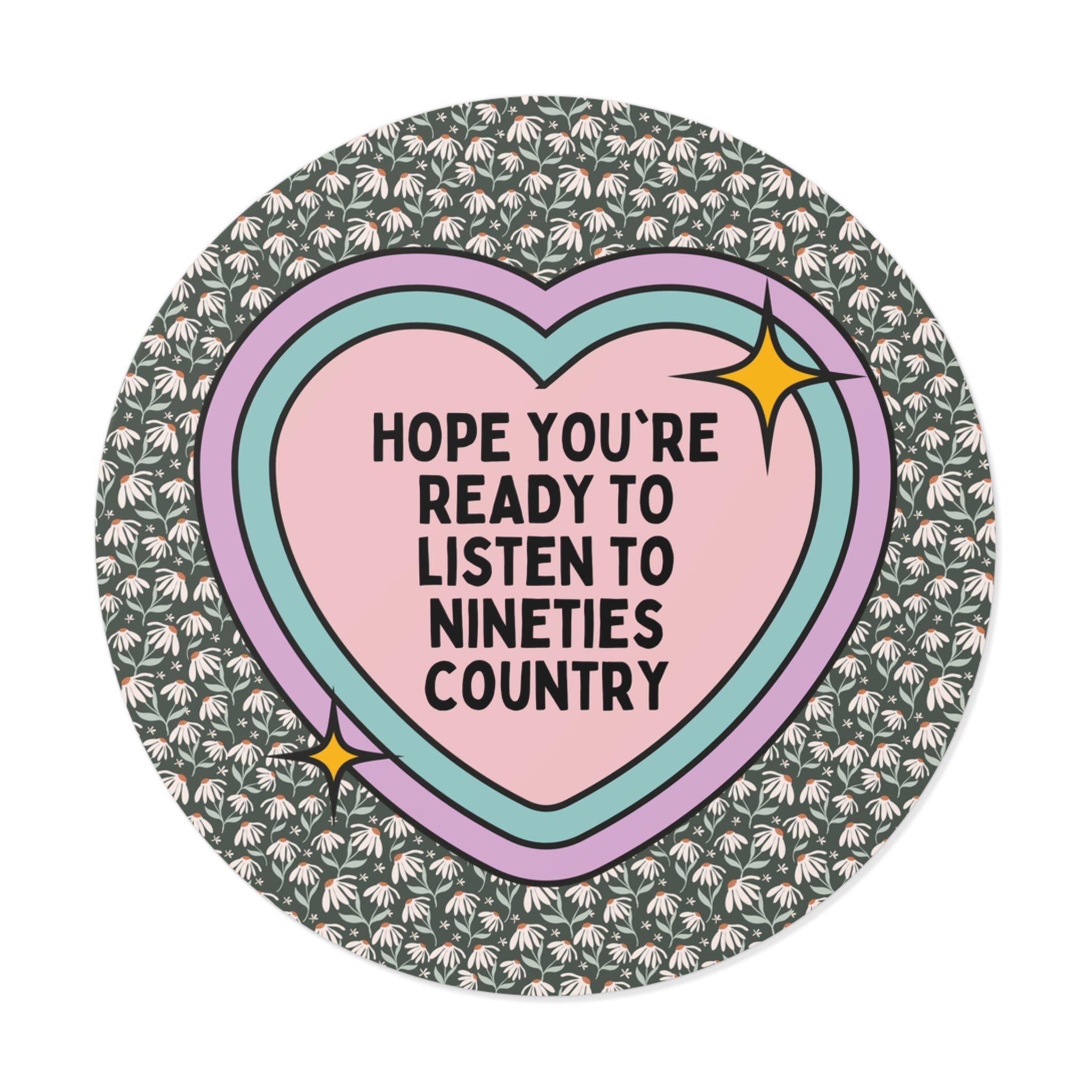 90s Country Music Lover Sticker - Opal and June