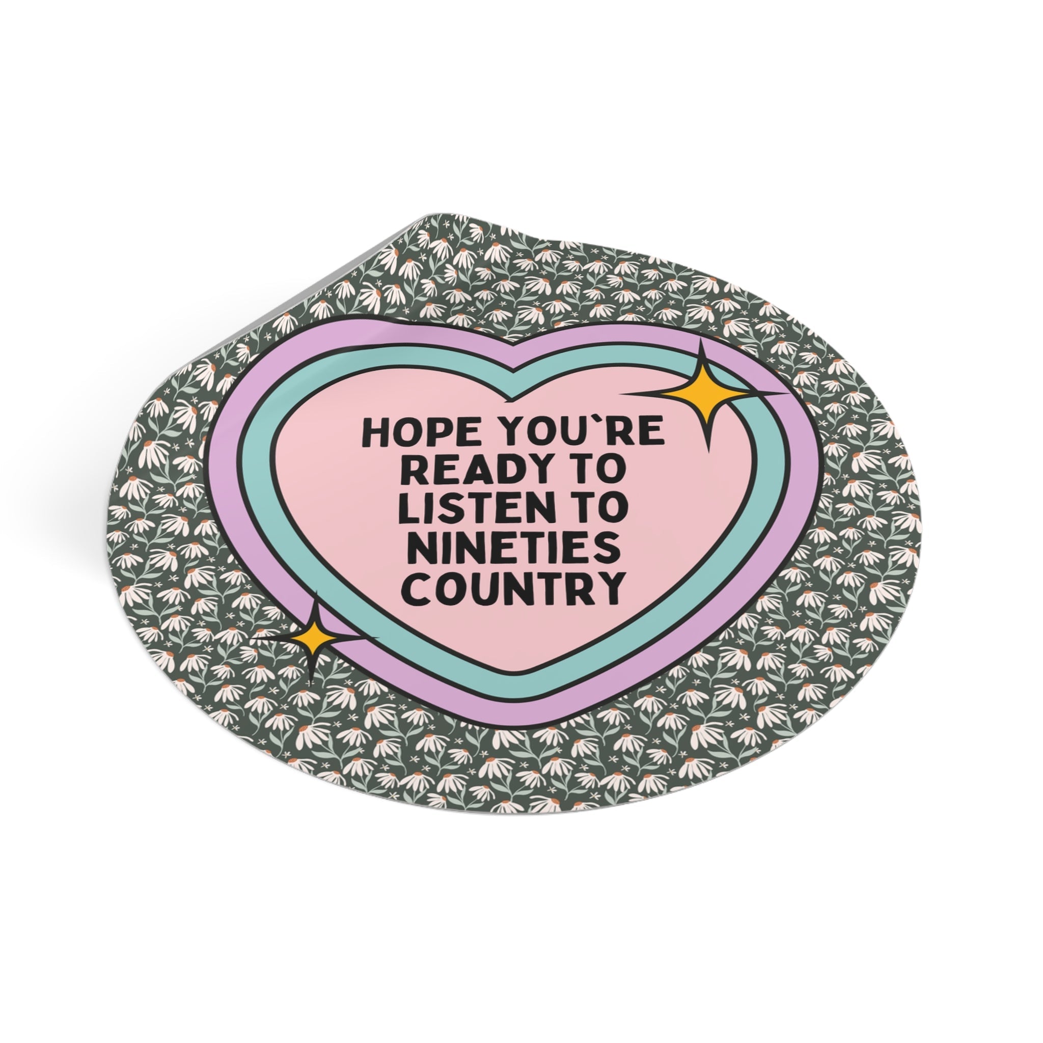 90s Country Music Lover Sticker - Opal and June