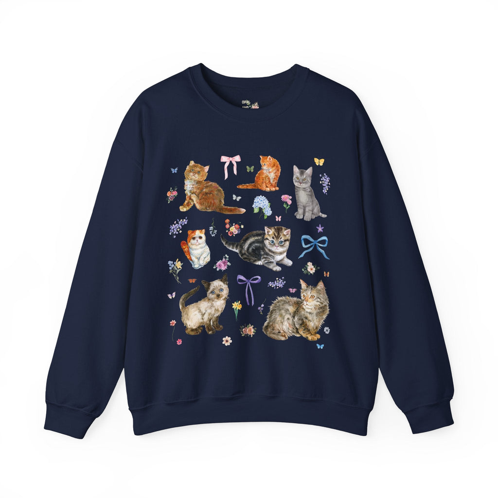 90s Kitten Sweatshirt - Opal and June