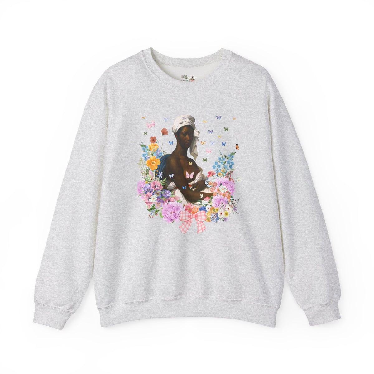 Marie-Guillemine Benoist Portrait of Madeleine Art History Sweatshirt, Neoclassicism Art Movement, Early 19th Century French Art History Crewneck