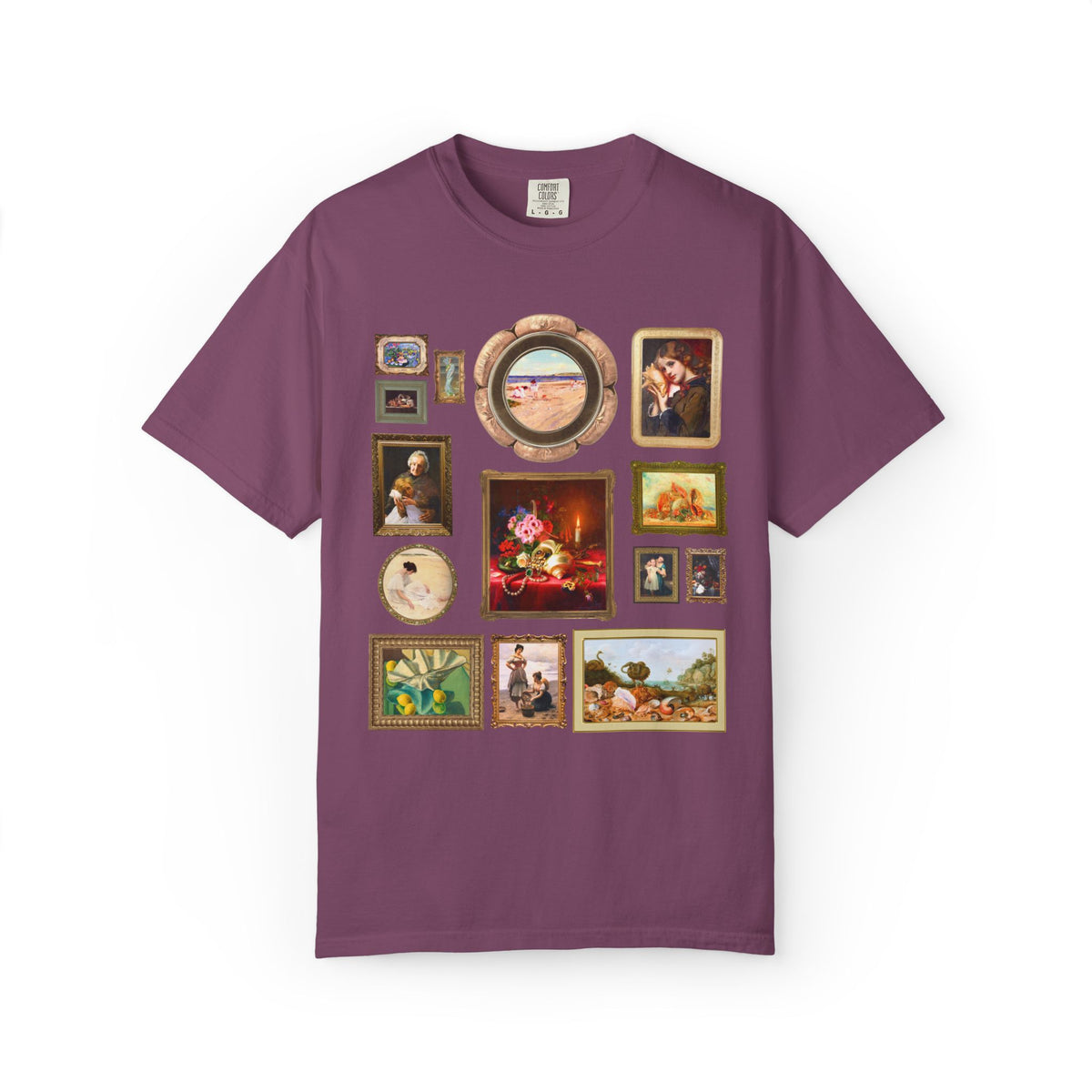 Seashell Art History T-Shirt