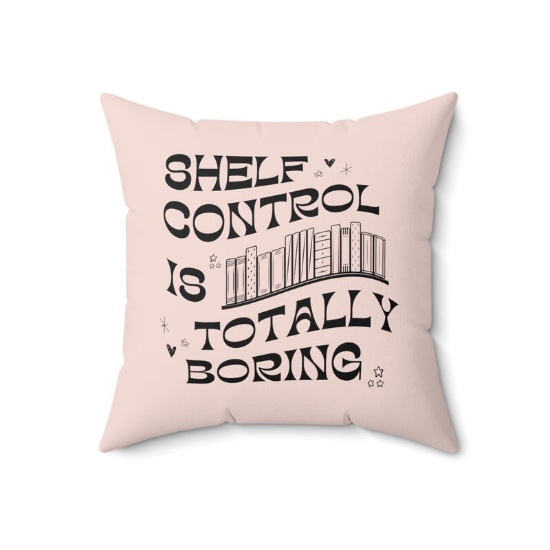 Cute book lover pillow, gift for reader who is always adding books to their TBR